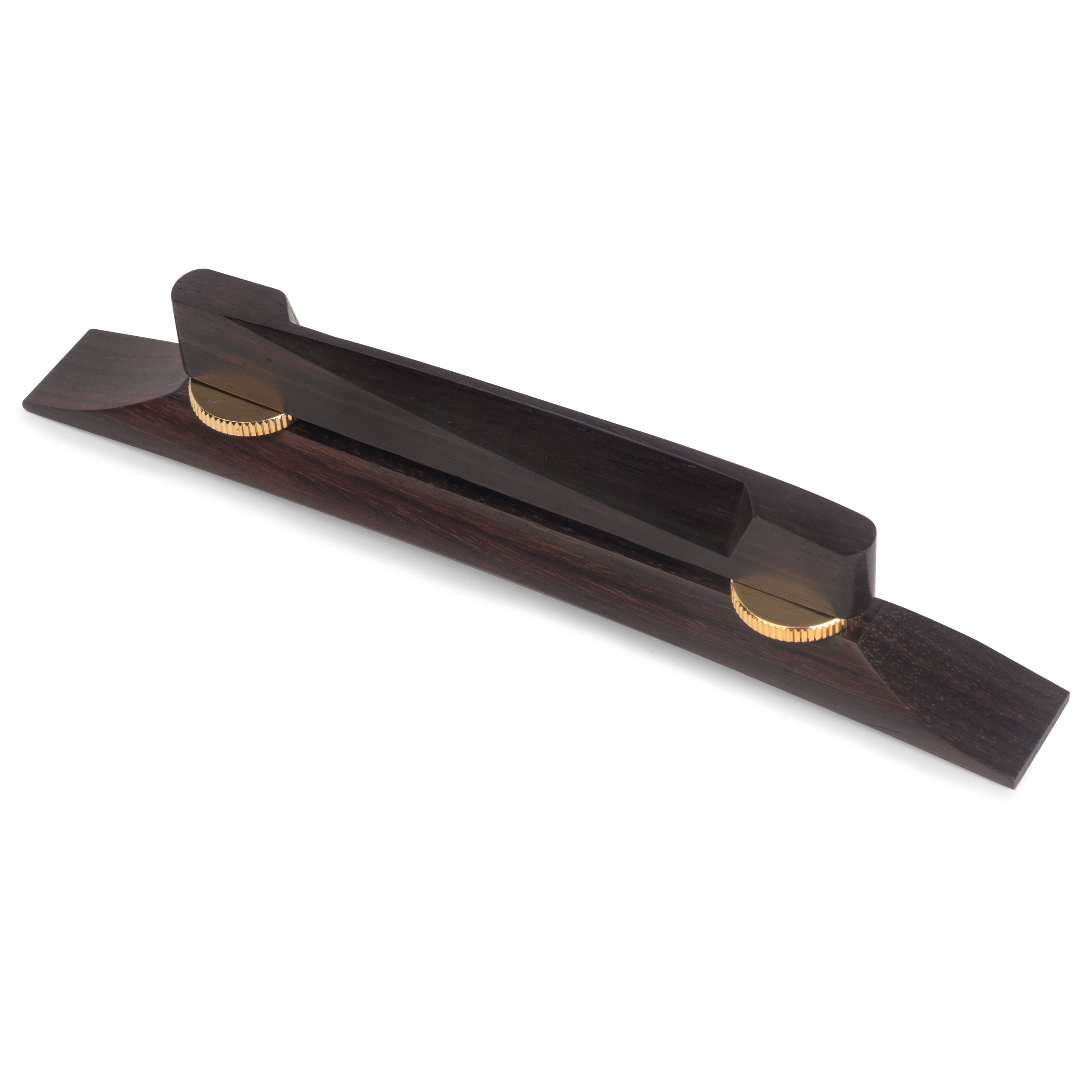 Benedetto Archtop Guitar Bridge, Rosewood with Gold Benedetto Archtop Guitar Bridge, Rosewood with Gold