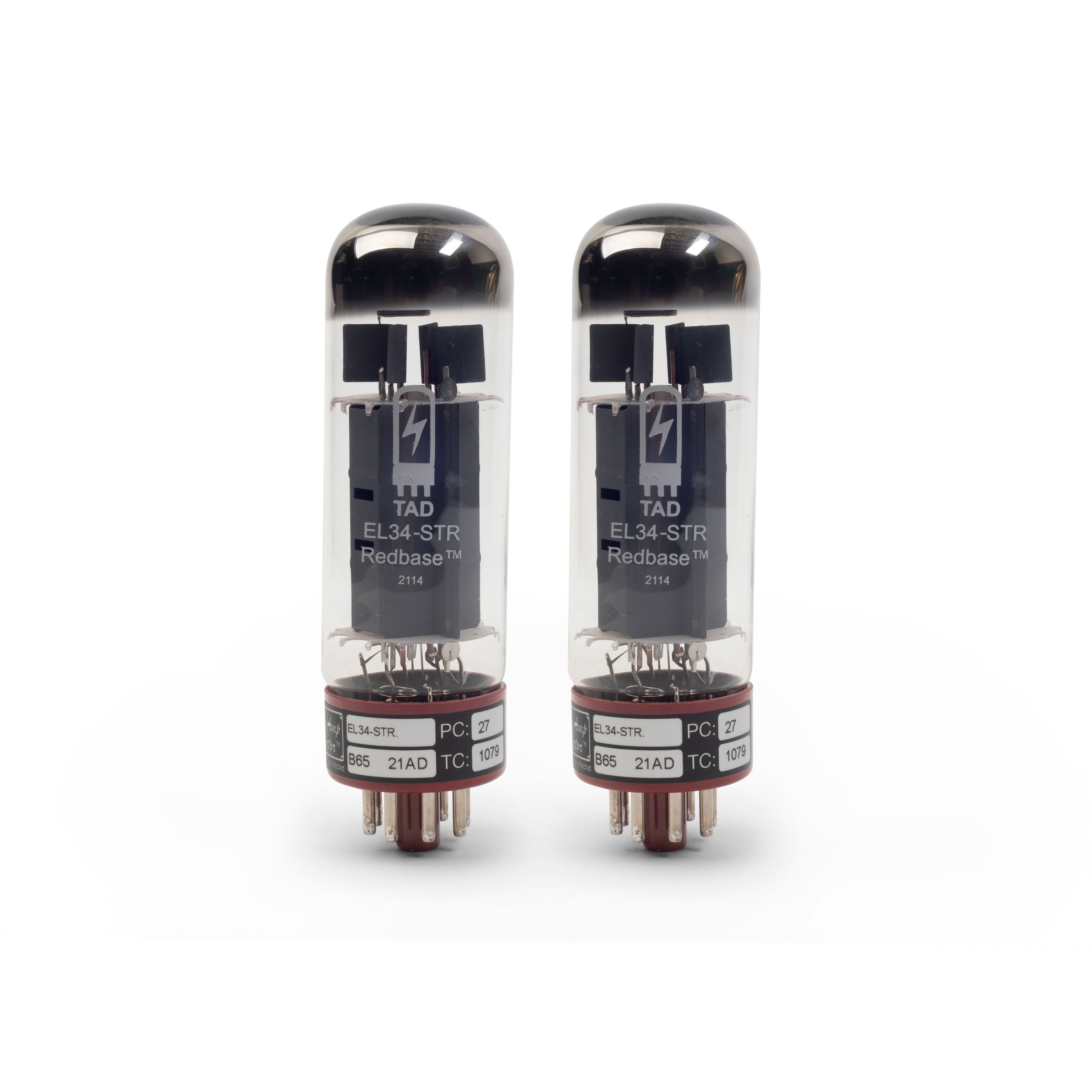 Tube Amp Doctor EL34-STR REDBASE™ Power Tube, Matched Pair Tube Amp Doctor EL34-STR REDBASE™ Power Tube, Matched Pair