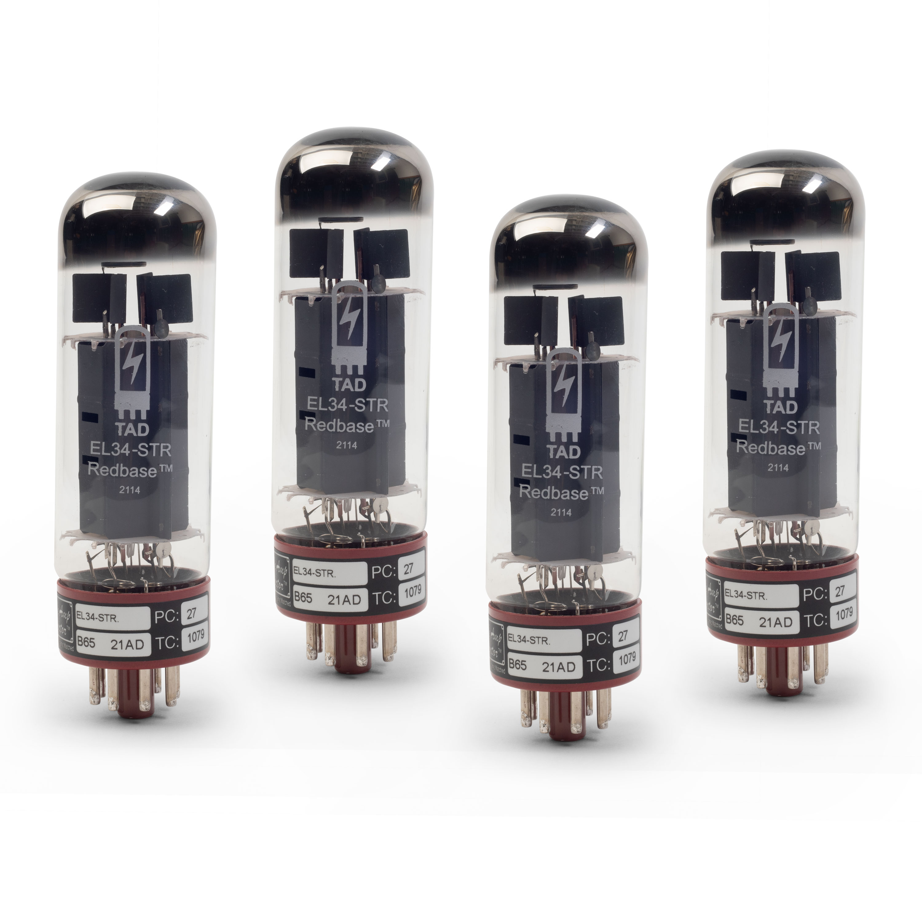Tube Amp Doctor EL34-STR REDBASE™ Power Tube, Matched Quad Tube Amp Doctor EL34-STR REDBASE™ Power Tube, Matched Quad