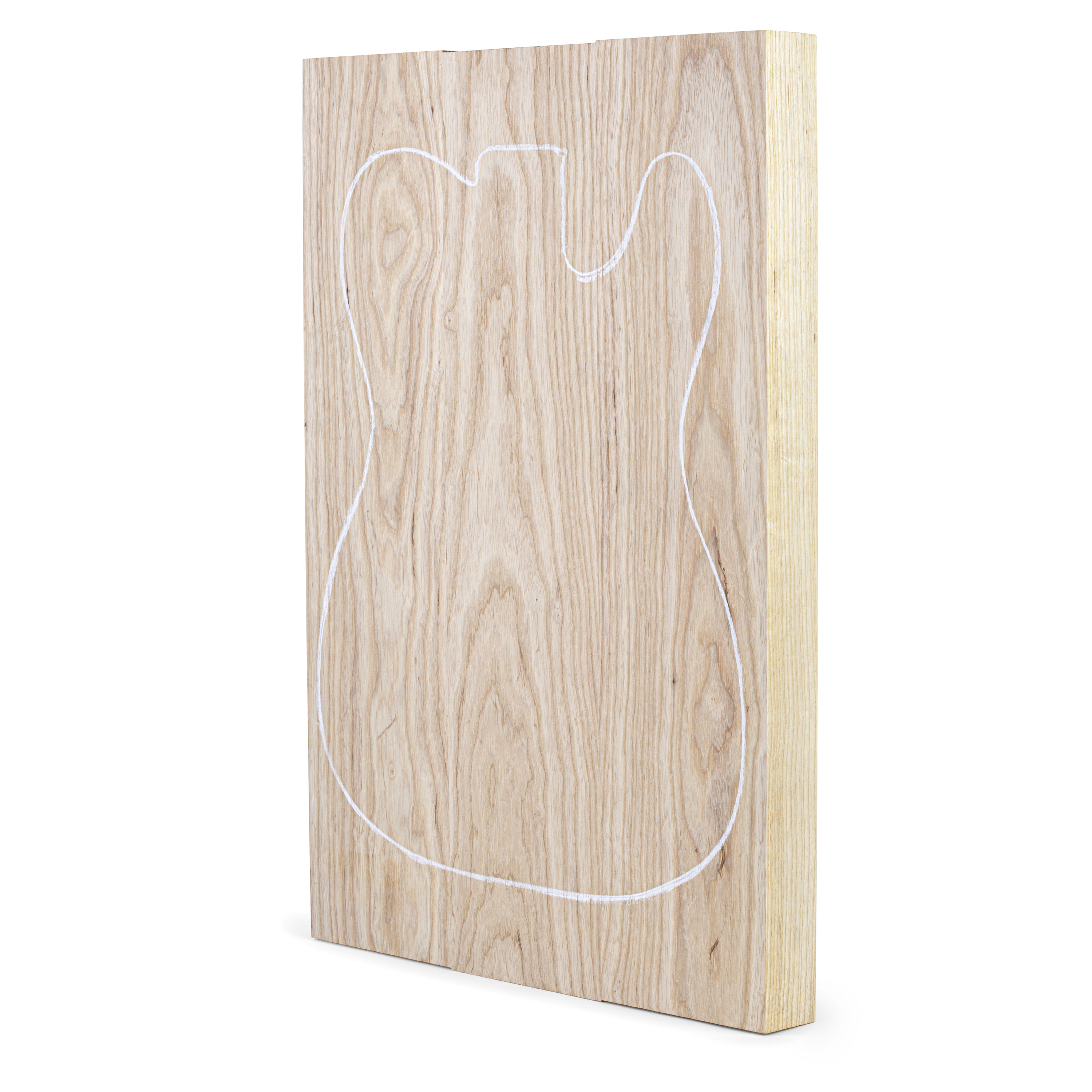 Swamp Ash Body Blank for Laminated Top, 3-Piece Swamp Ash Body Blank for Laminated Top, 3-Piece