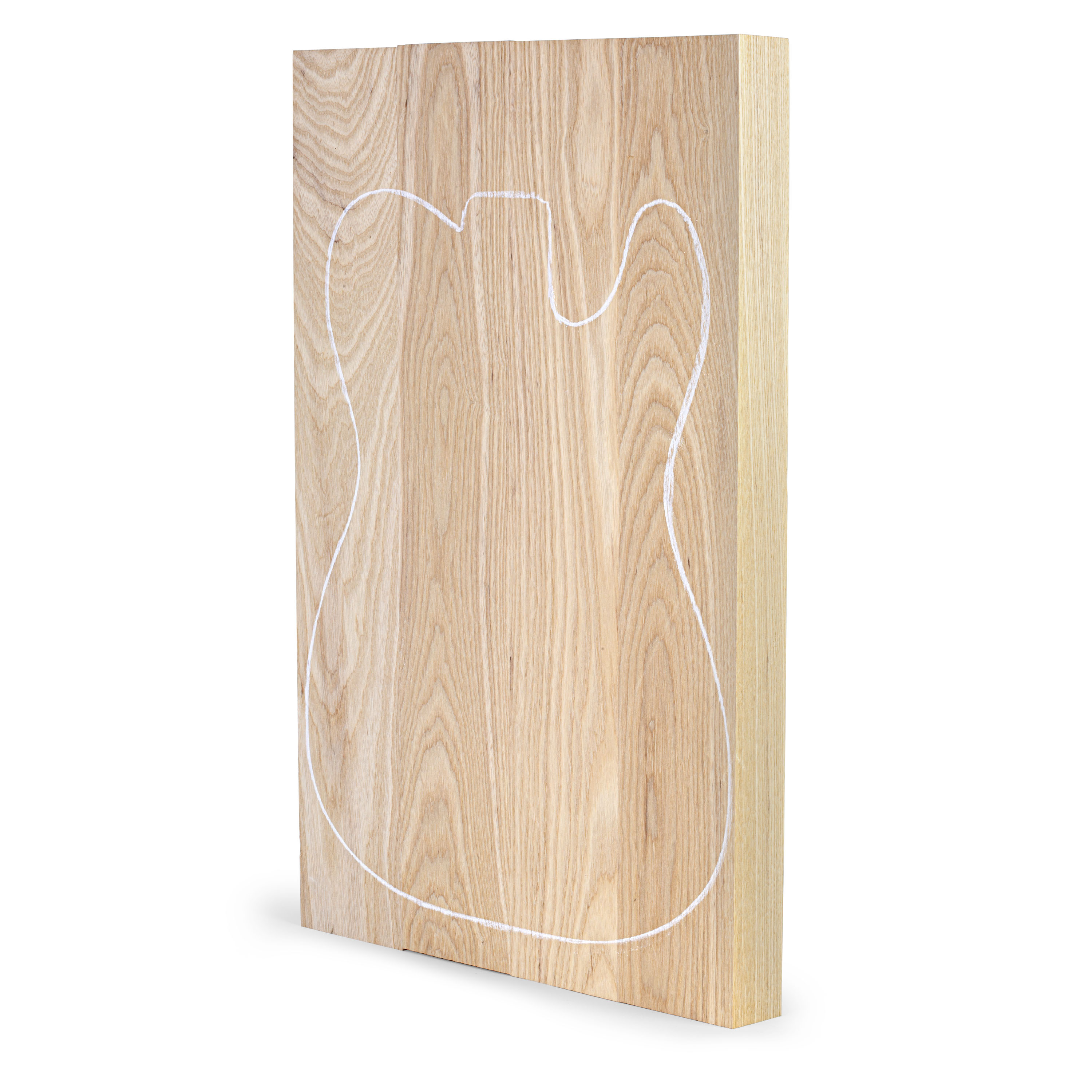 Swamp Ash Body Blank for Laminated Top, 4-Piece Swamp Ash Body Blank for Laminated Top, 4-Piece