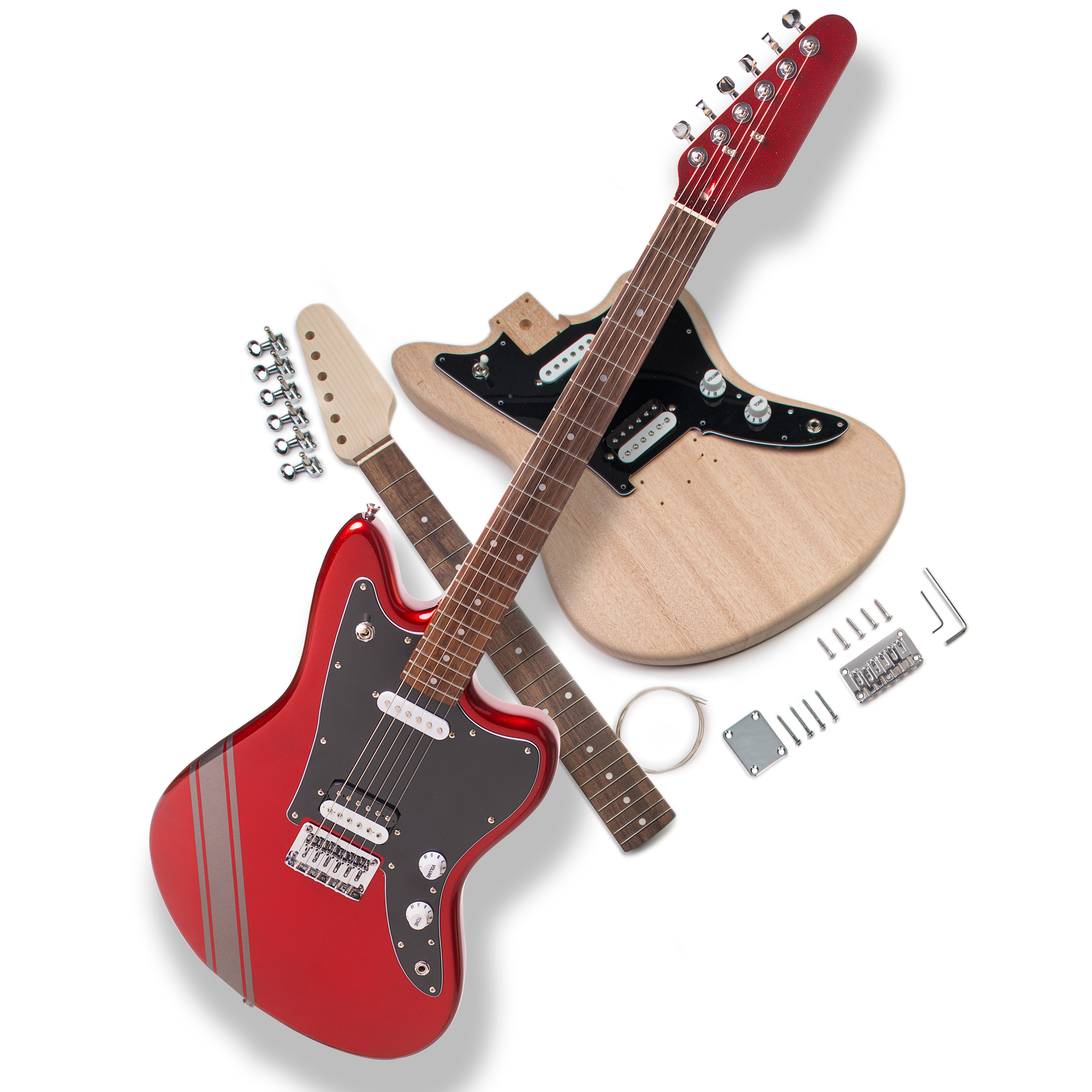 Offset Hardtail Electric Guitar Kit