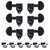 Kluson 3+3 Revolution Series E-Mount Tuners, Matte Black