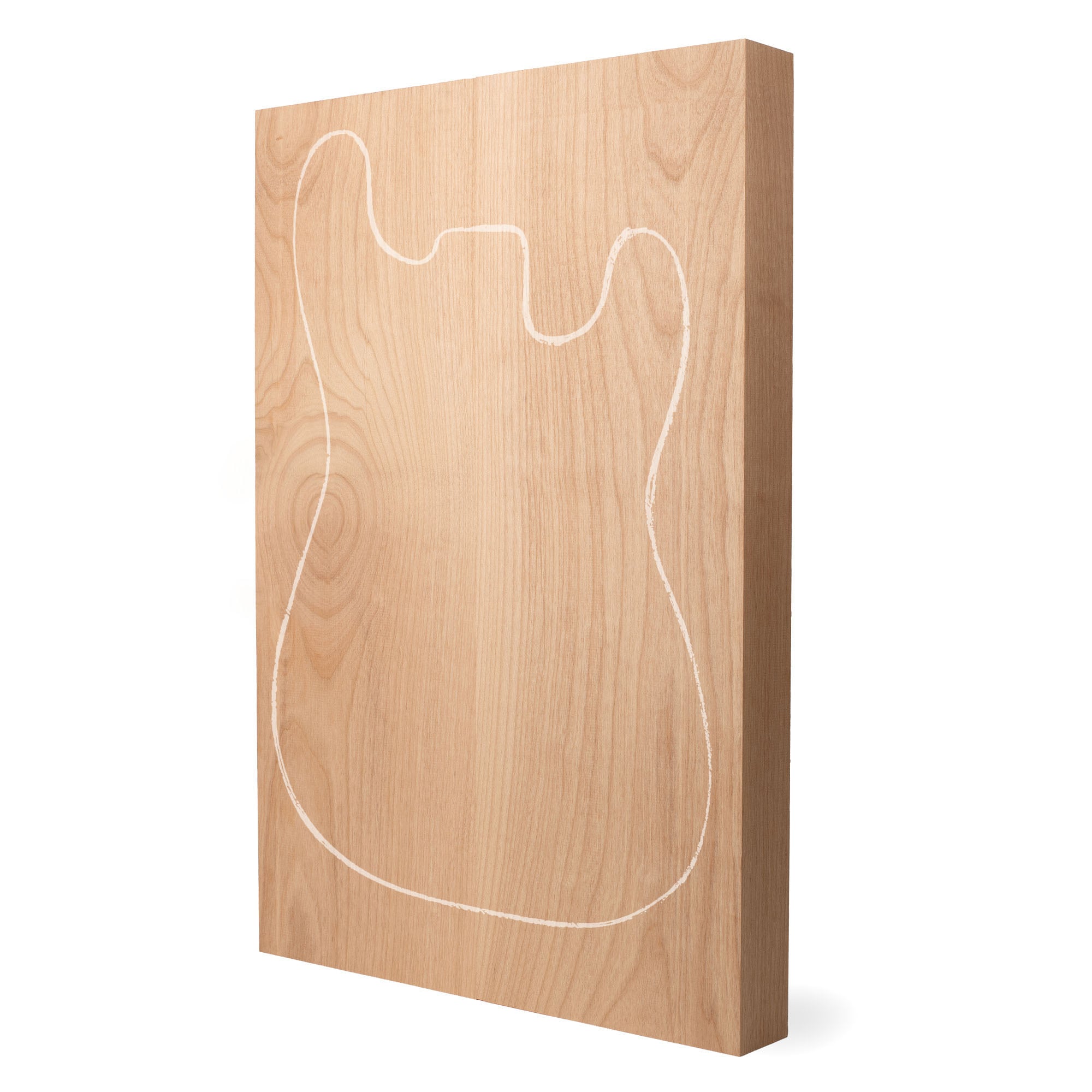 Alder Body Blank, 2-Piece