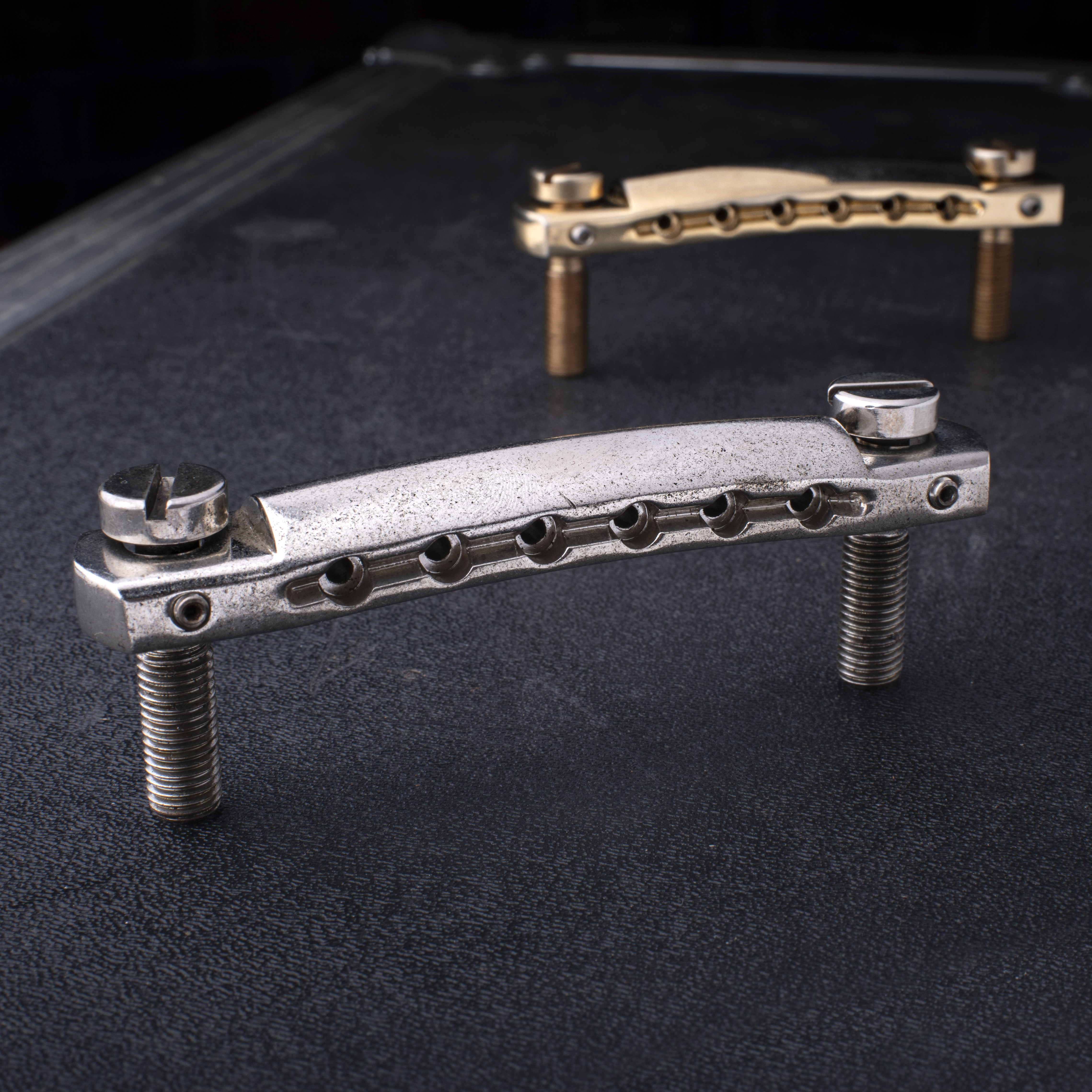 ギター Montreux custom wrap around bridge Ch Montreux Custom Wraparound Bridge - Badass style - Made in