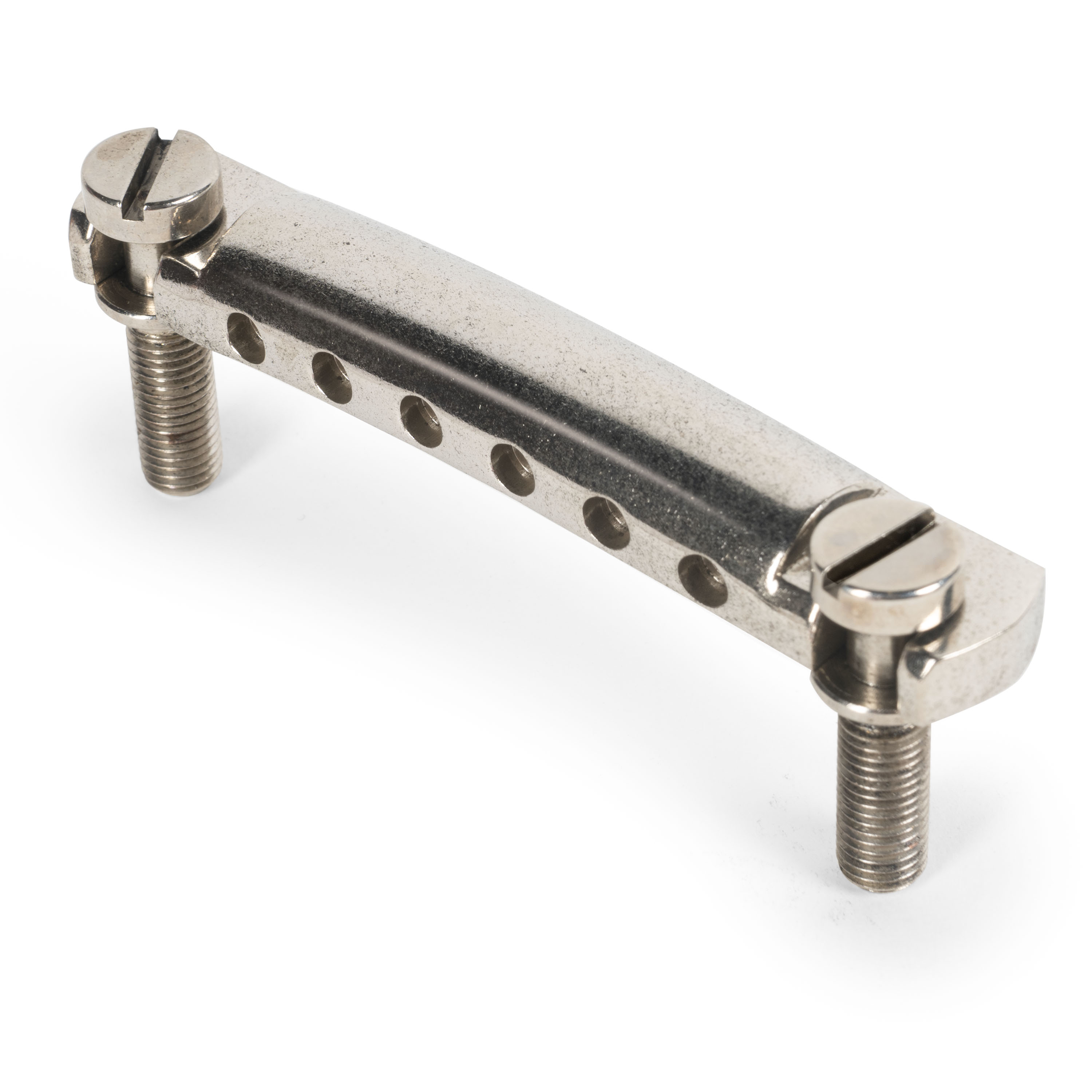 GuitarSlinger Cryocated Aged Aluminum Stop Tailpiece - StewMac