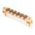 GuitarSlinger Cryocated Aged Non-Wire ABR-1 Tune-o-matic Bridge, Aged Gold