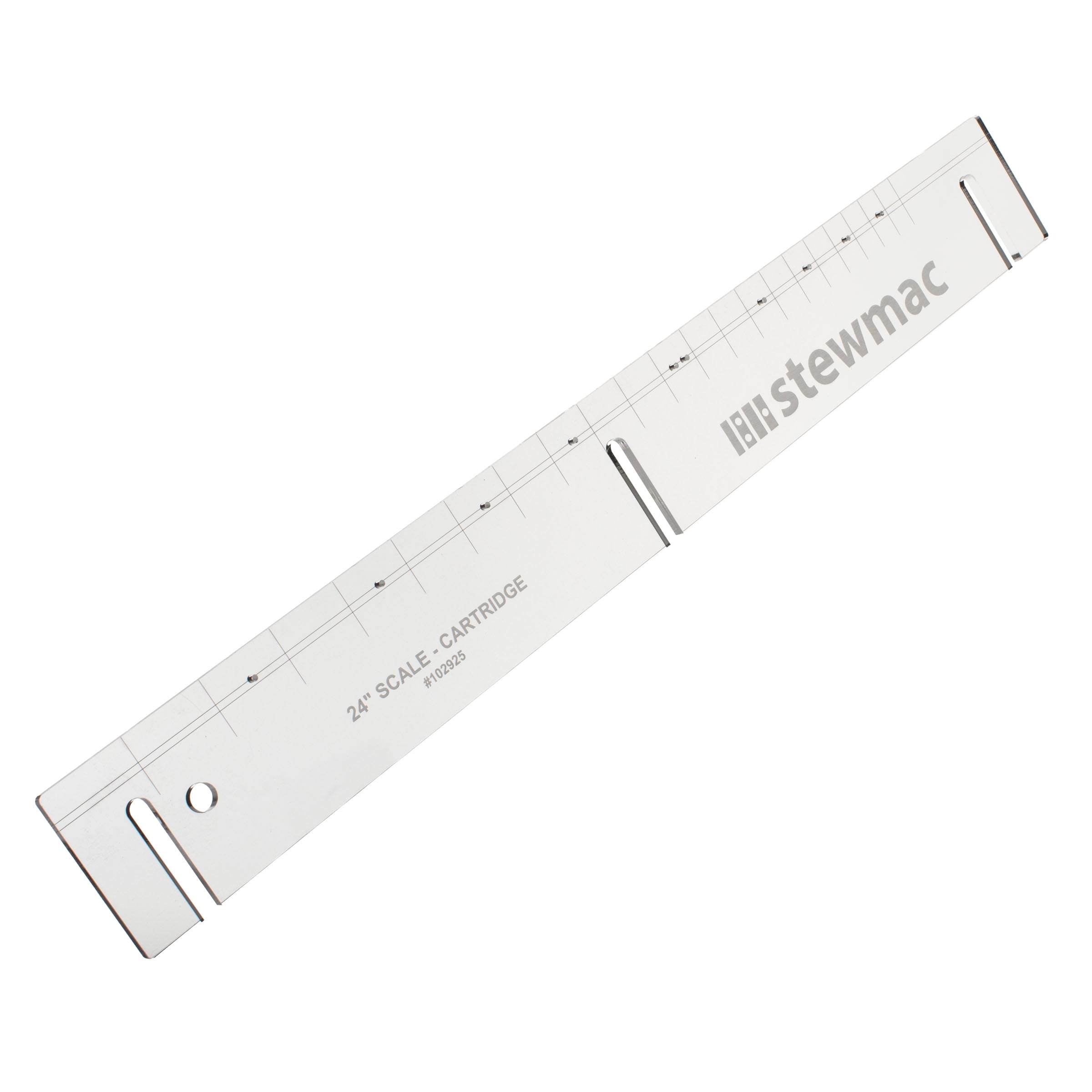 StewMac Fretboard Side Dot Drilling System, 24" Scale Template