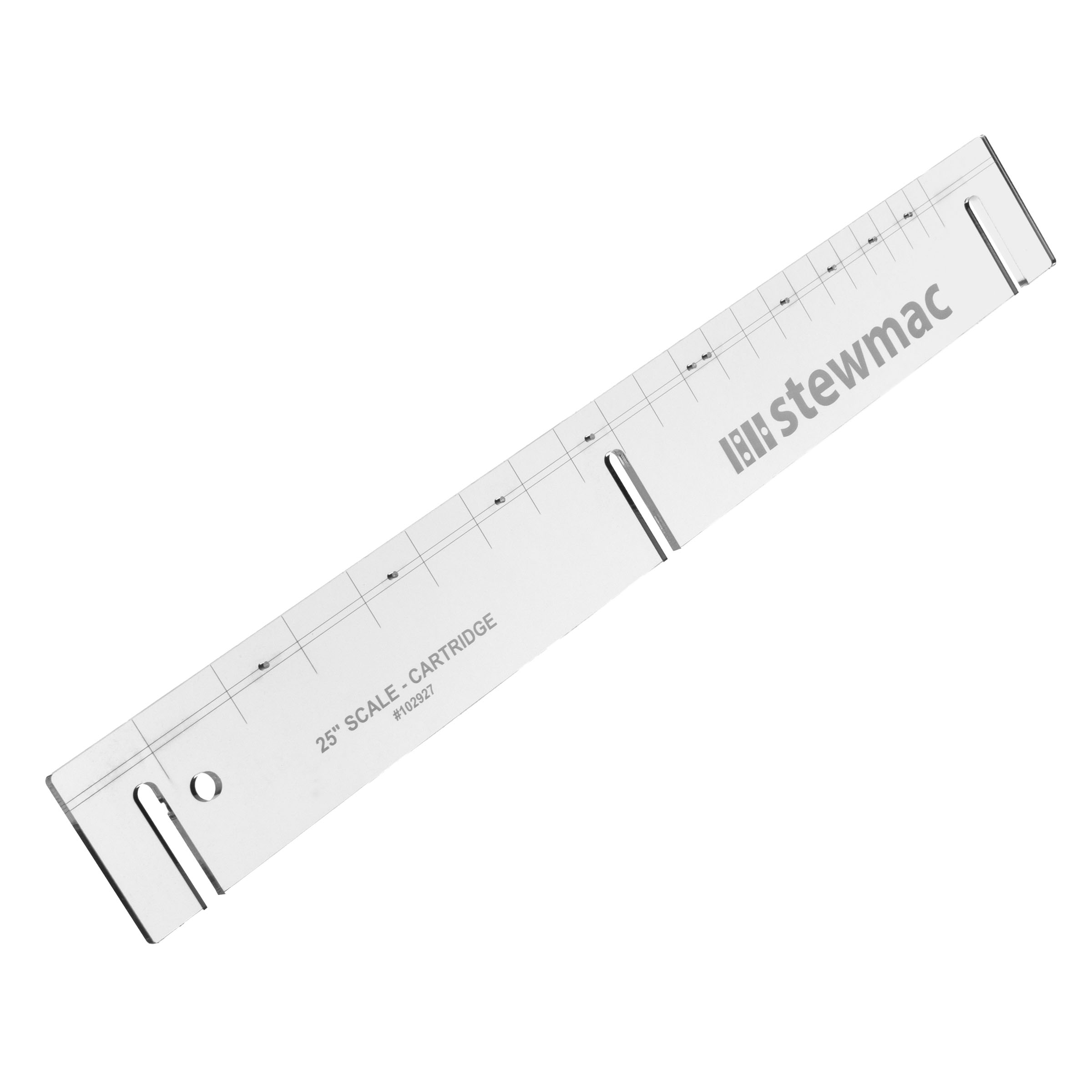 StewMac Fretboard Side Dot Drilling System, 25" Scale Template