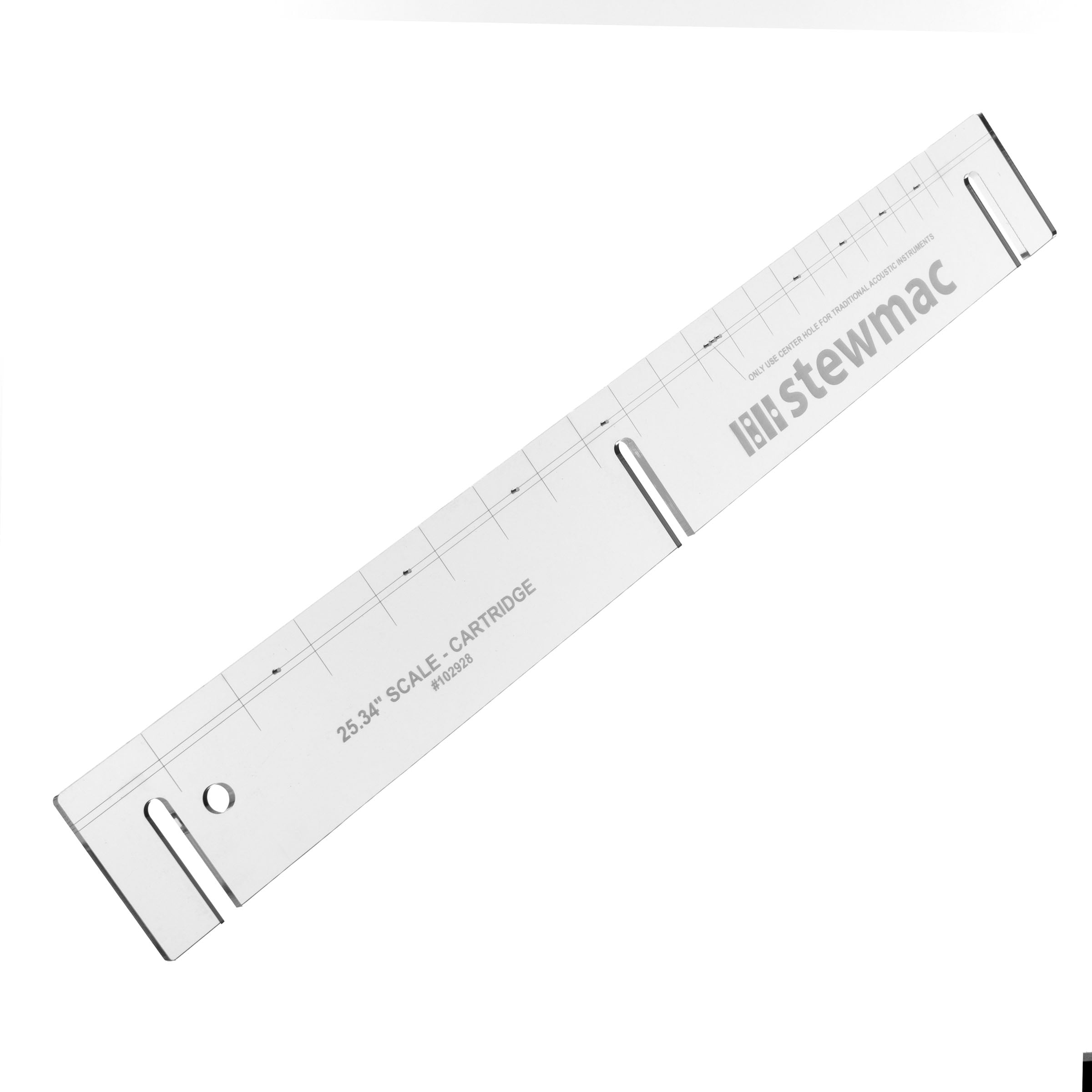 StewMac Fretboard Side Dot Drilling System, 25.34" Scale Template