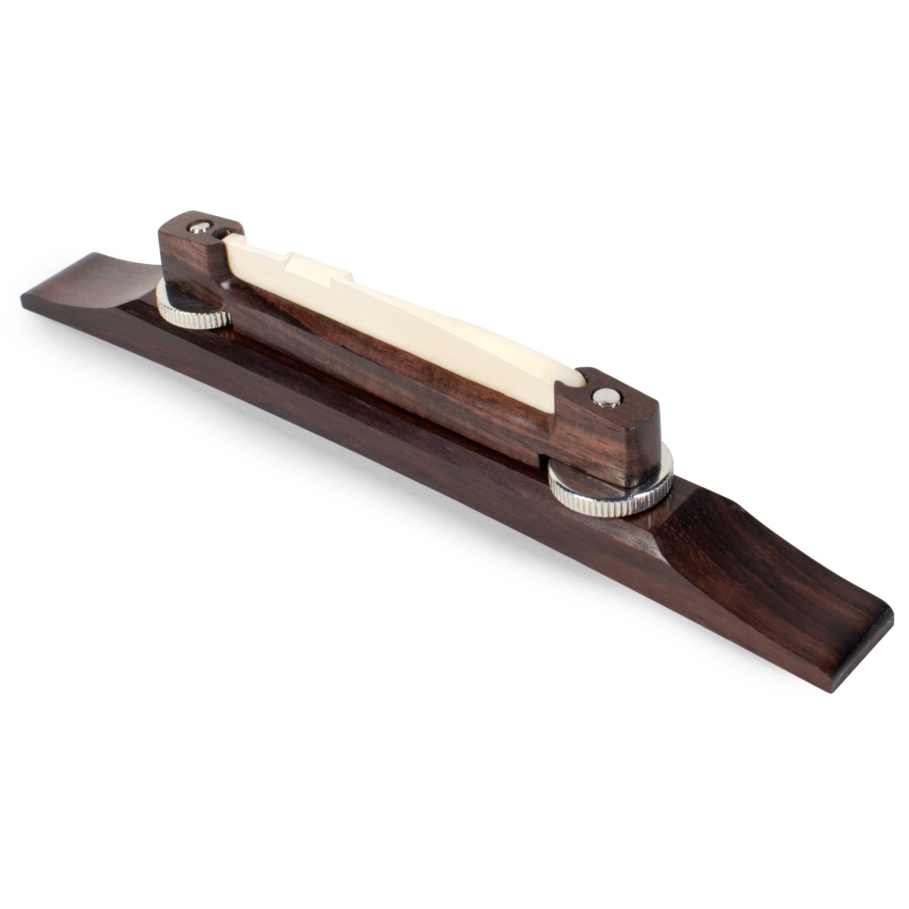 Archtop Bridge with Bone Saddle
