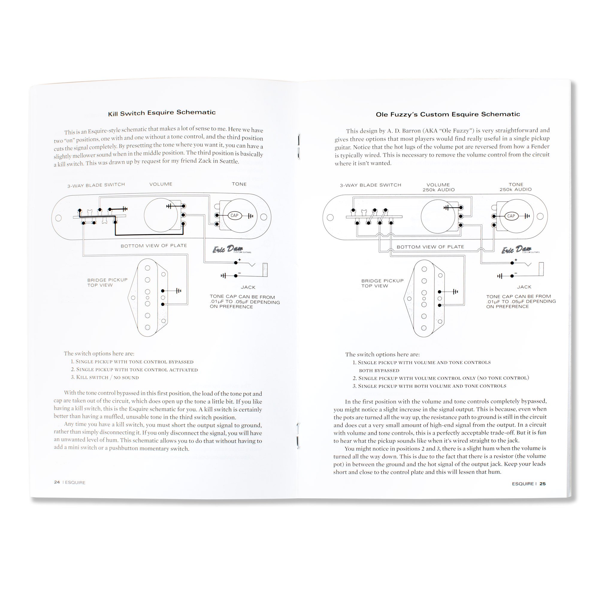 Solid Sound: 23 Schematics for Wiring Vintage and Modern Guitars