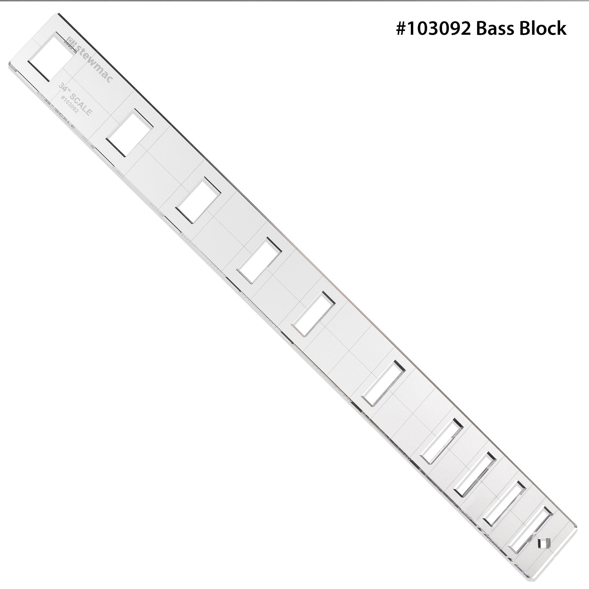 StewMac Inlay Template