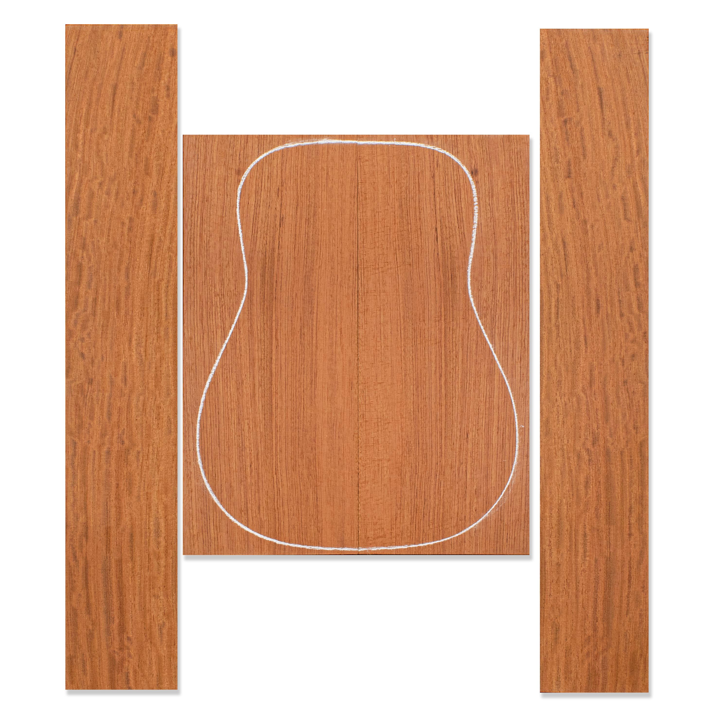 Bubinga Back + Side Set