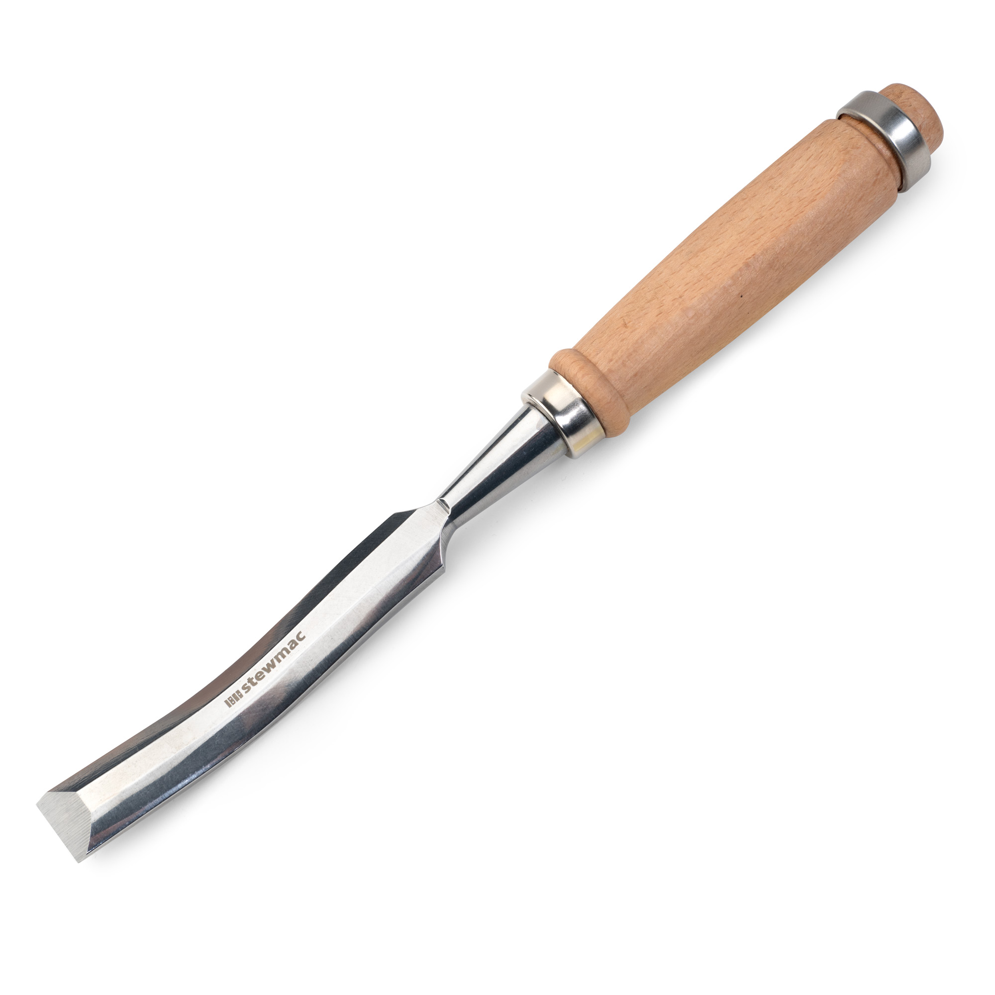 StewMac Curved Guitar Brace Chisels, 18mm (23/32") width StewMac Curved Guitar Brace Chisels, 18mm (23/32") width