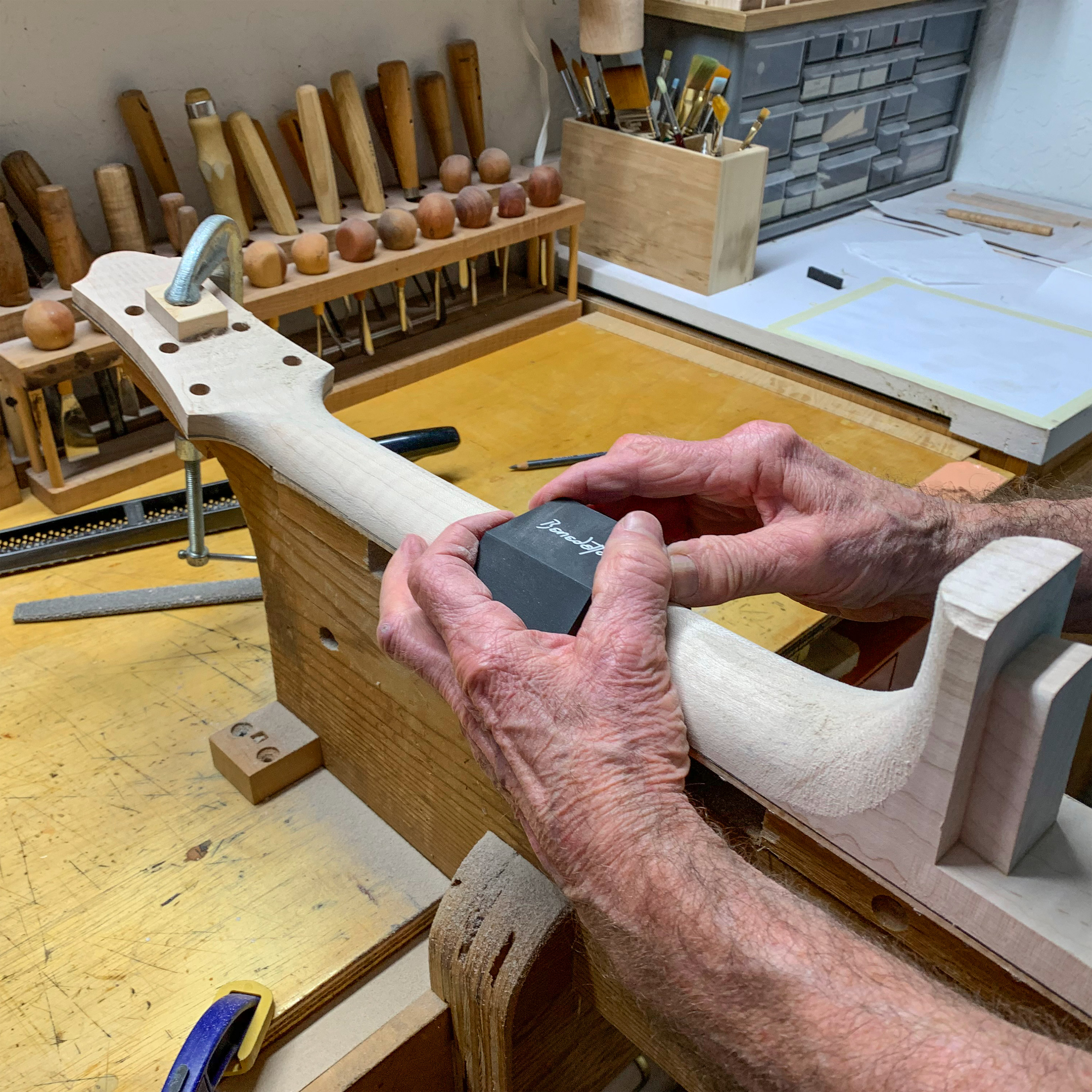 Sanding guitar neck hotsell