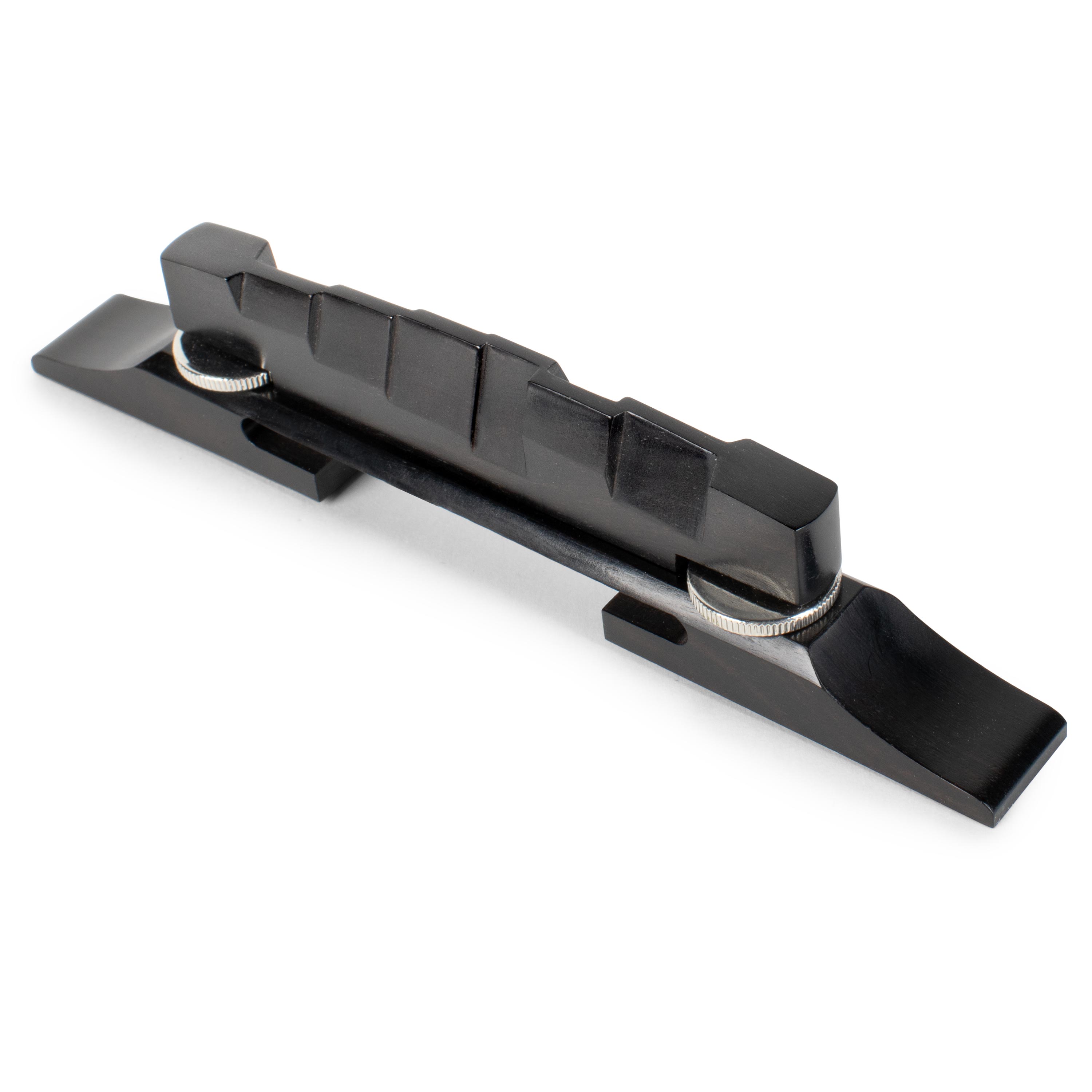 Archtop Guitar Bridge, Ebony Archtop Guitar Bridge, Ebony