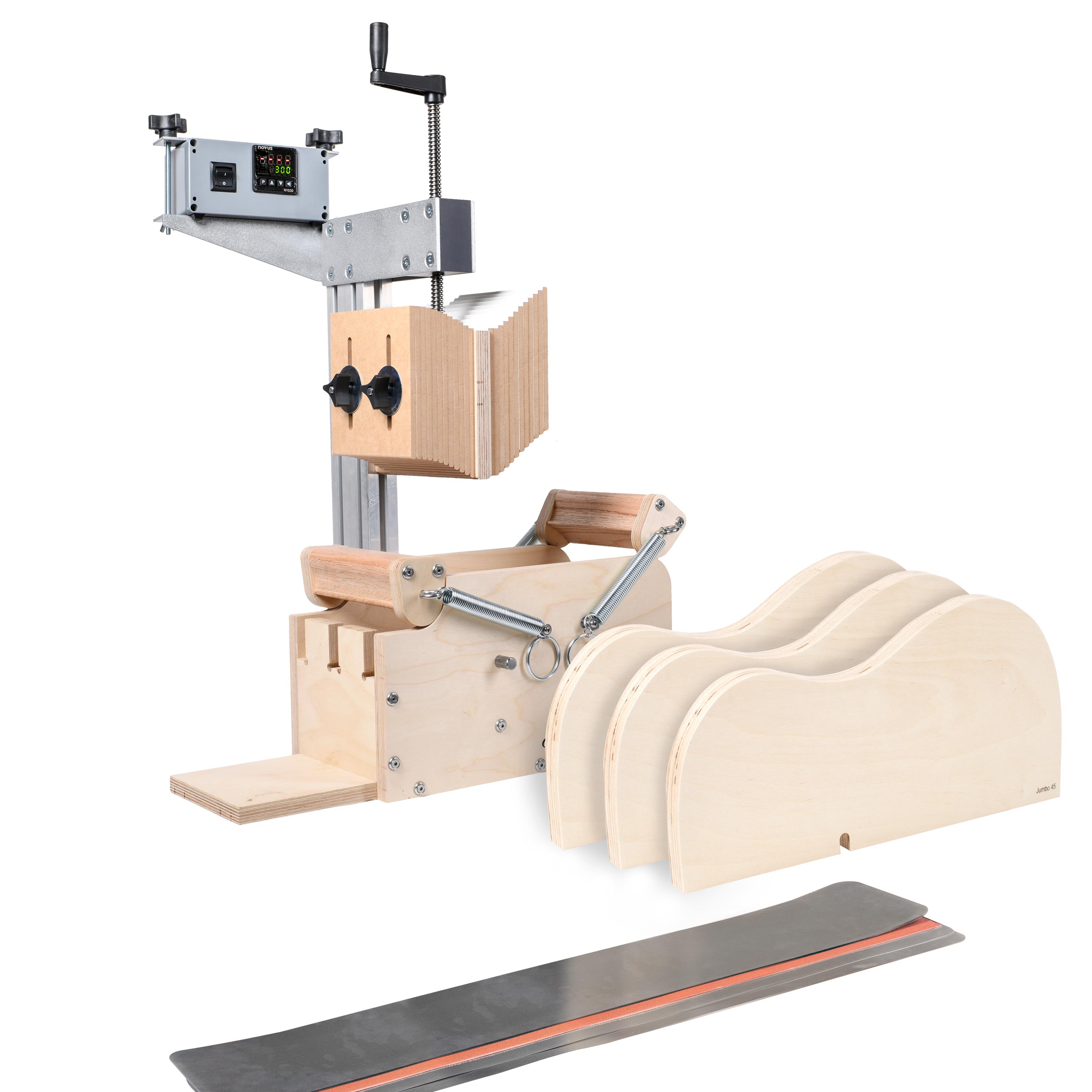 StewMac Acoustic Guitar Side Bending System, With J-45 Body Forms StewMac Acoustic Guitar Side Bending System, With J-45 Body Forms