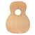 Joined and Routed Sitka Spruce Soundboard for Acoustic Guitar, 000, Torrefied