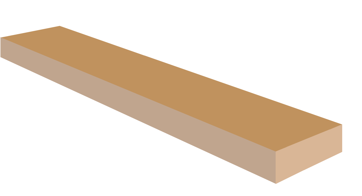 Black Limba Neck Blanks, AAA, 2" x 4" x 30"