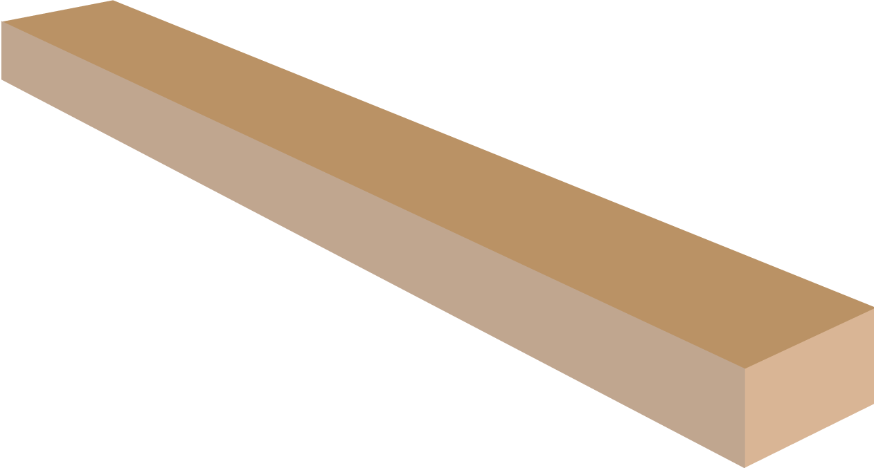 Black Limba Neck Blanks, AA, 2" x 4" x 36"