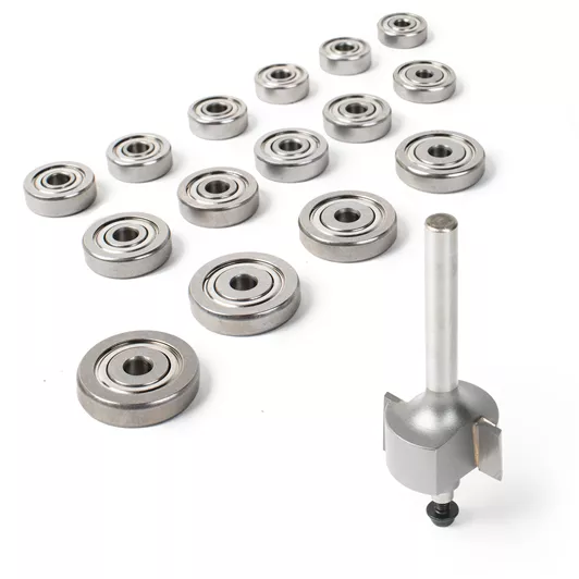 LMI Binding Router Bit + Bearing Sets - StewMac