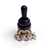 AxLabs 3-Way 4-Pole Toggle Switch, Black