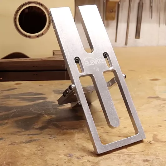 Set Back Routing Jig ELEVATE Variable Mortise and Tenon Routing Jig - StewMac