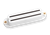 Seymour Duncan SHR-1n Hot Rails for Strat, White, Bridge