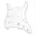 Lace Sensor Gold Triple Prewired Pickguard PLUS, White