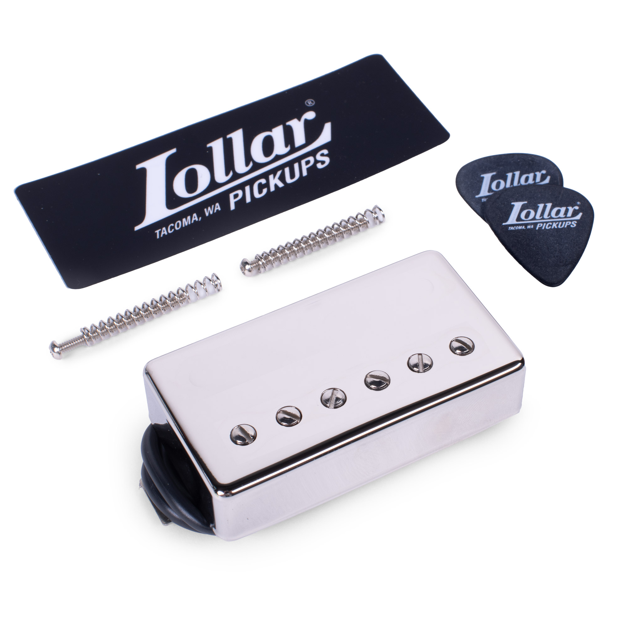 Lollar Imperial Humbucker Pickups - Exclusively for StewMac, Bridge Position, Nickel Cover Lollar Imperial Humbucker Pickups - Exclusively for StewMac, Bridge Position, Nickel Cover