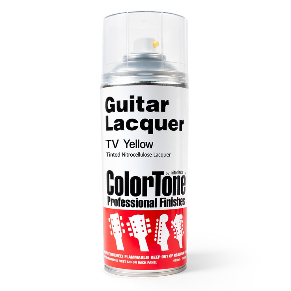 ColorTone Aerosol Guitar Lacquer, TV Yellow