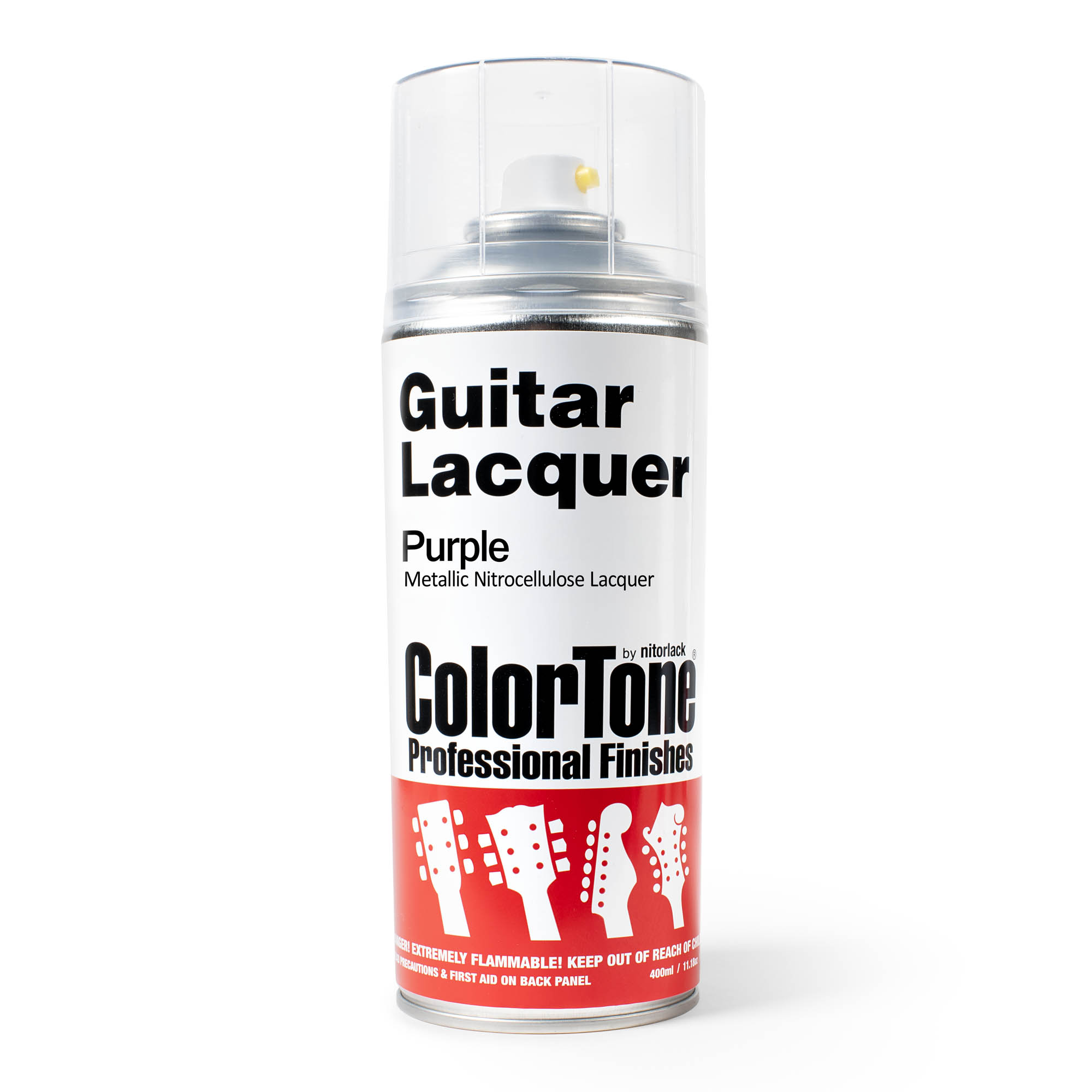 ギター #17 STtype lacquer multi layer relic ColorTone Aerosol Guitar Lacquer, Purple - StewMac
