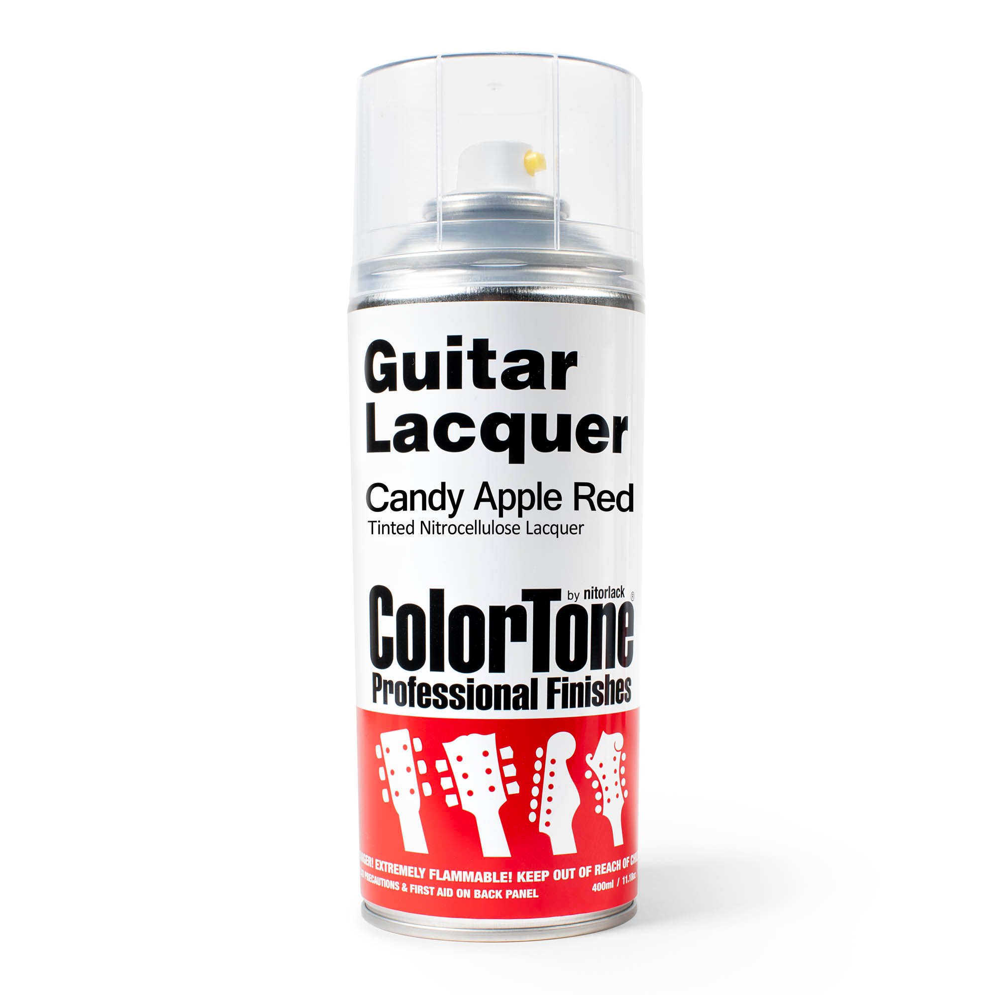 ColorTone Aerosol Guitar Lacquer, Candy Apple Red