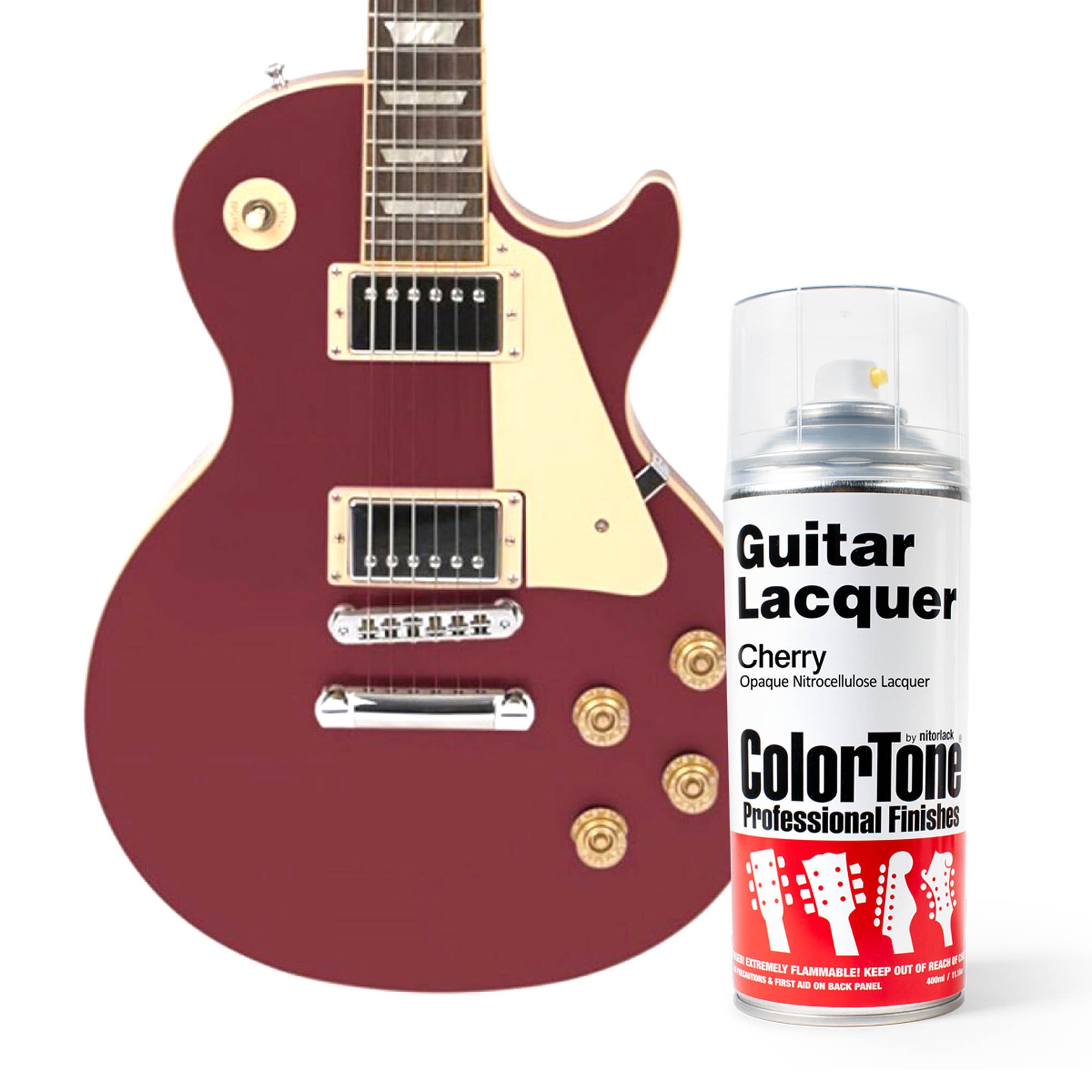 ColorTone Aerosol Guitar Lacquer, Cherry