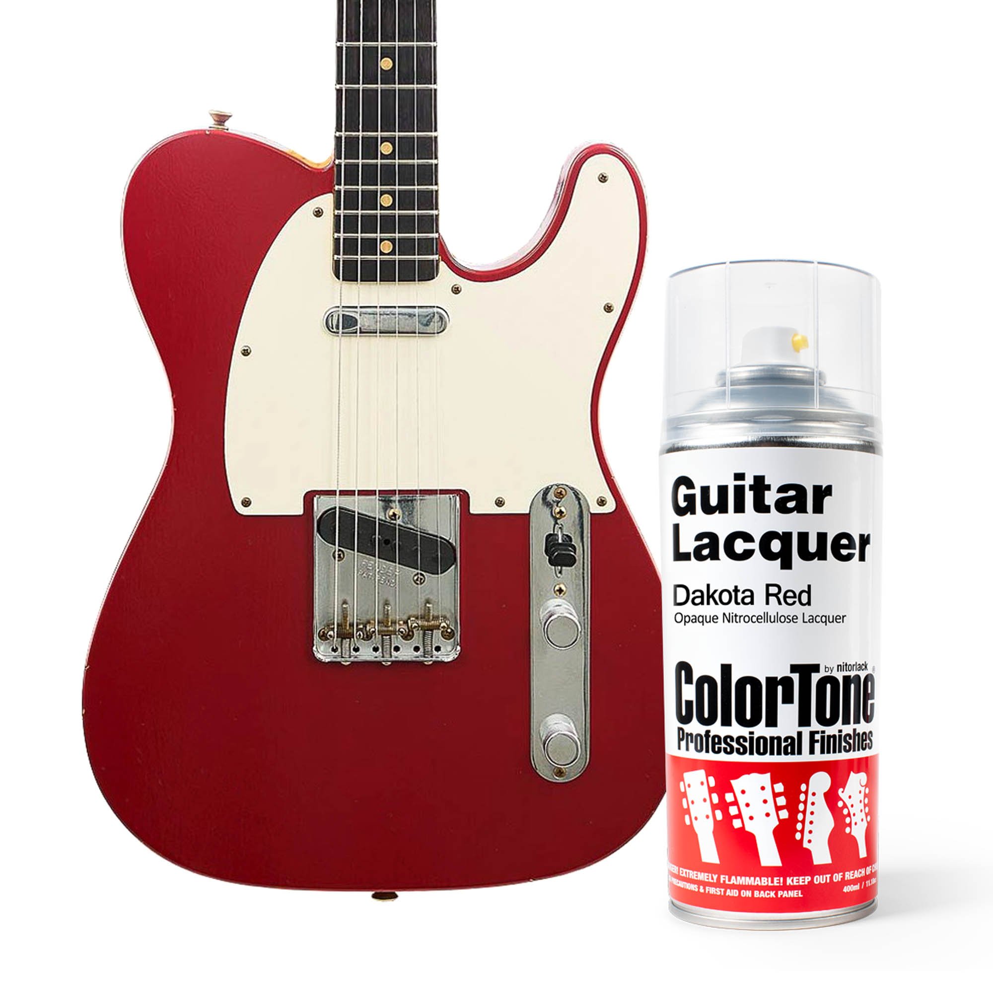 ColorTone Aerosol Guitar Lacquer, Dakota Red