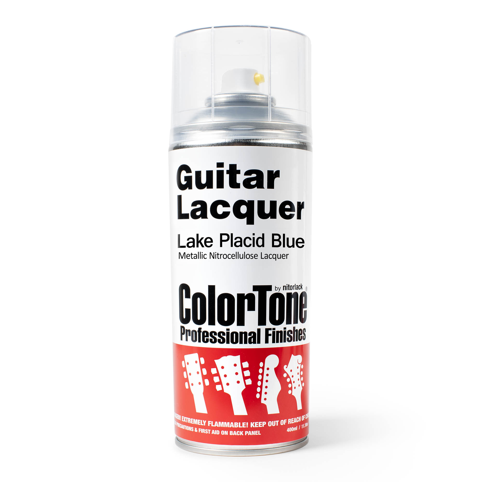 ColorTone Aerosol Guitar Lacquer, Lake Placid Blue - StewMac