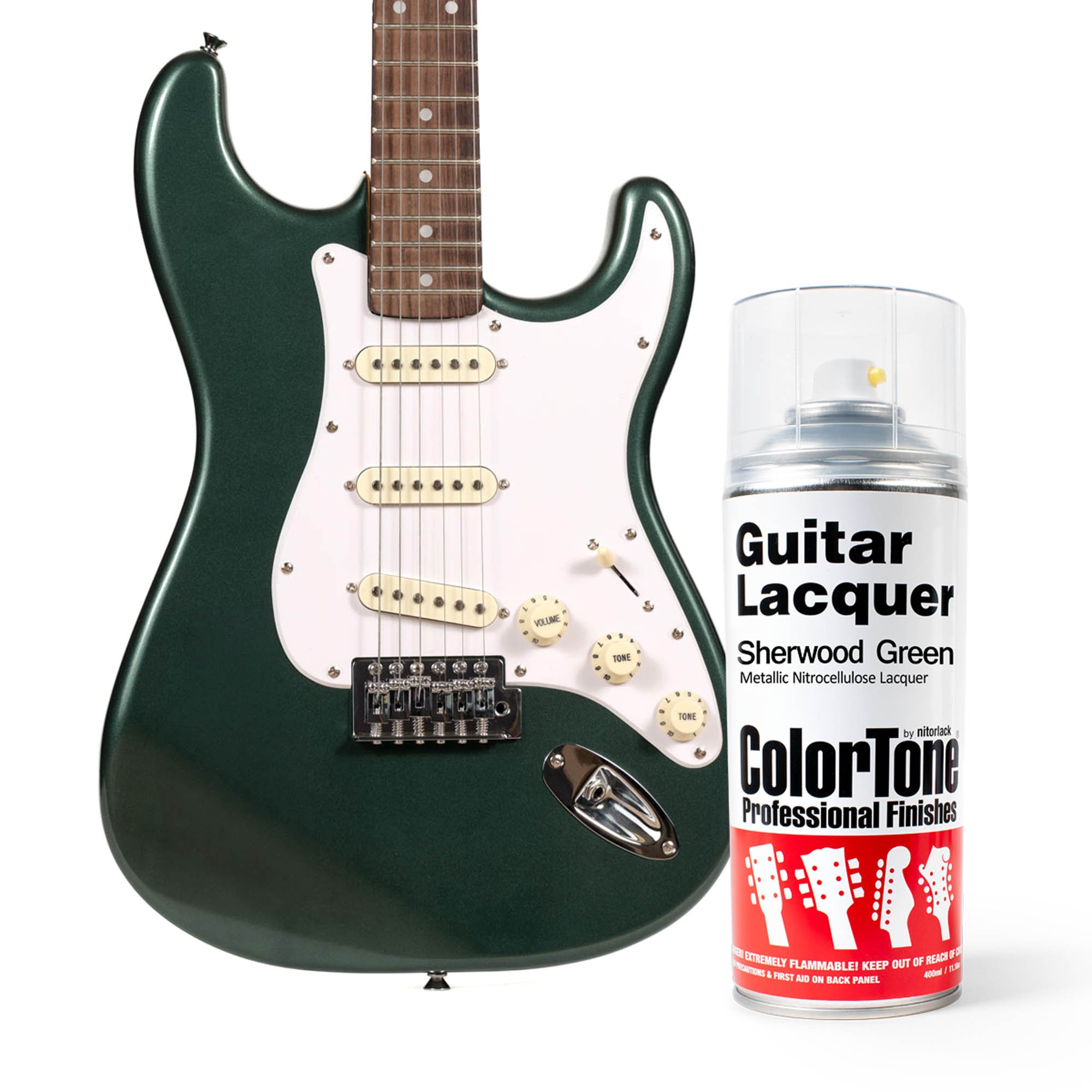 ColorTone Aerosol Guitar Lacquer, Sherwood Green