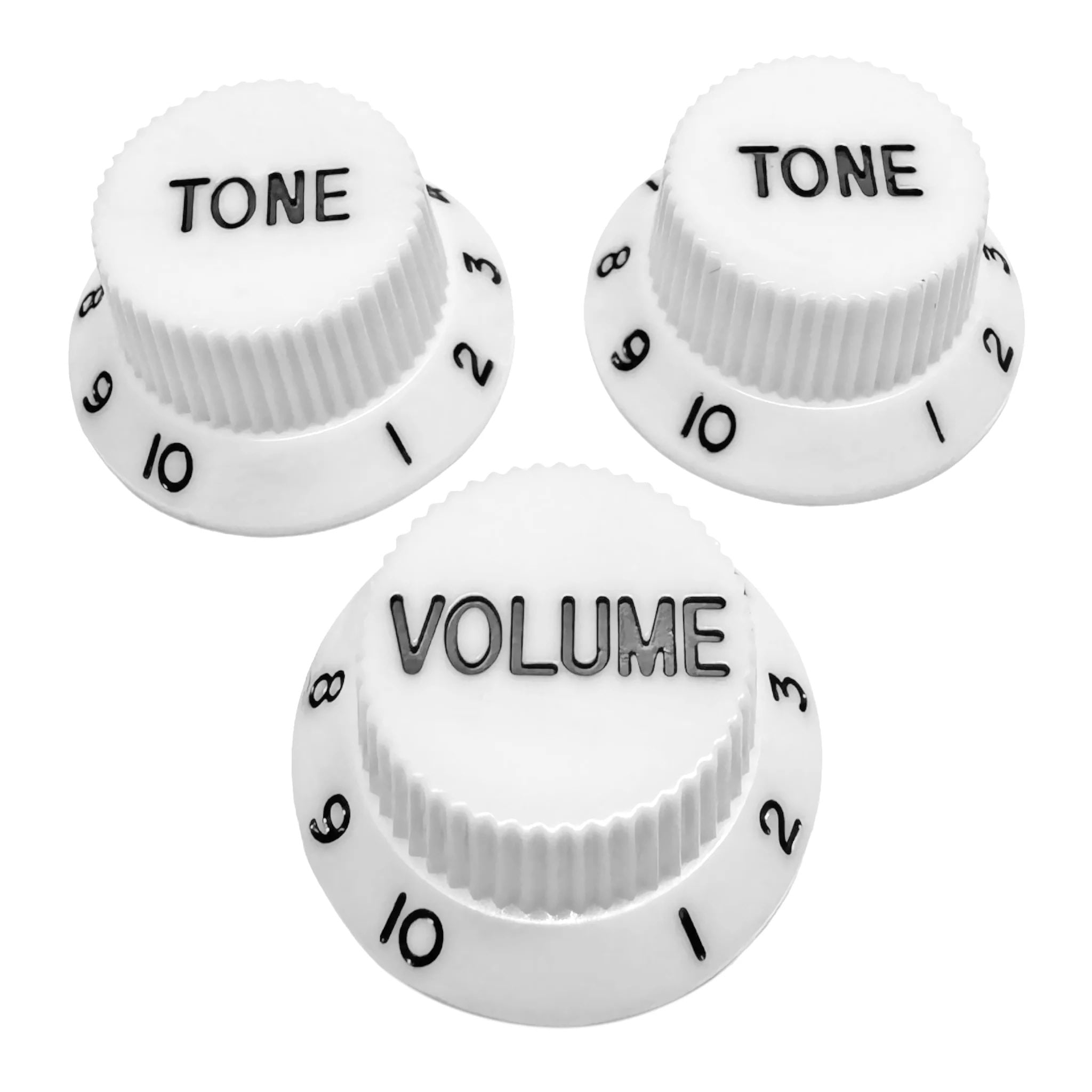 StewMac Volume + Tone Knobs for Strat - Set of 3