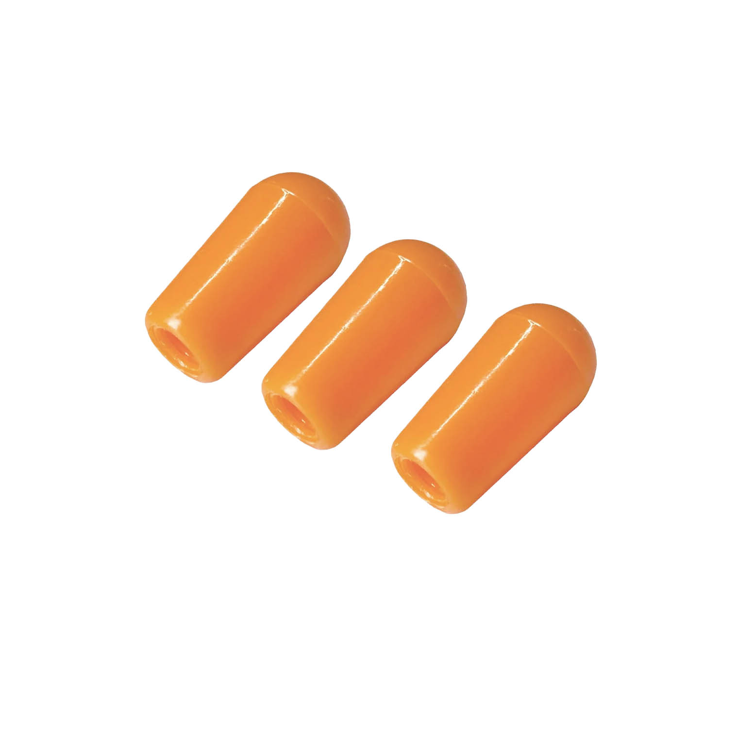 StewMac Toggle Switch Knobs - 3 Pack, Amber