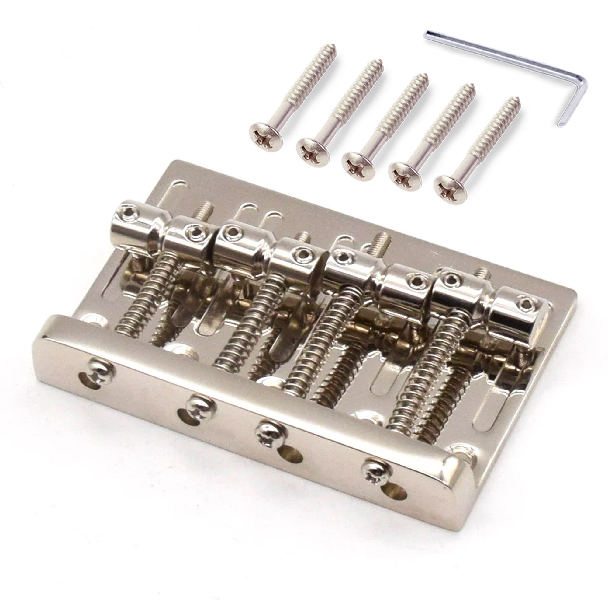 StewMac Top-Load Bass Bridge, Nickel