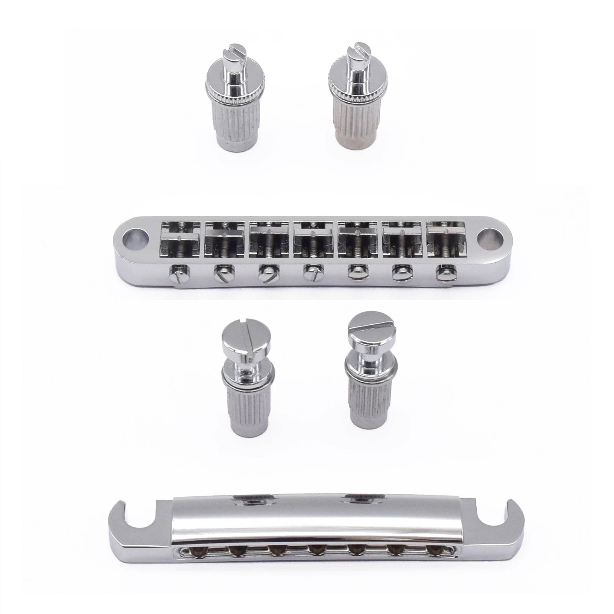 StewMac 7-String Tune-o-matic Bridge and Tailpiece