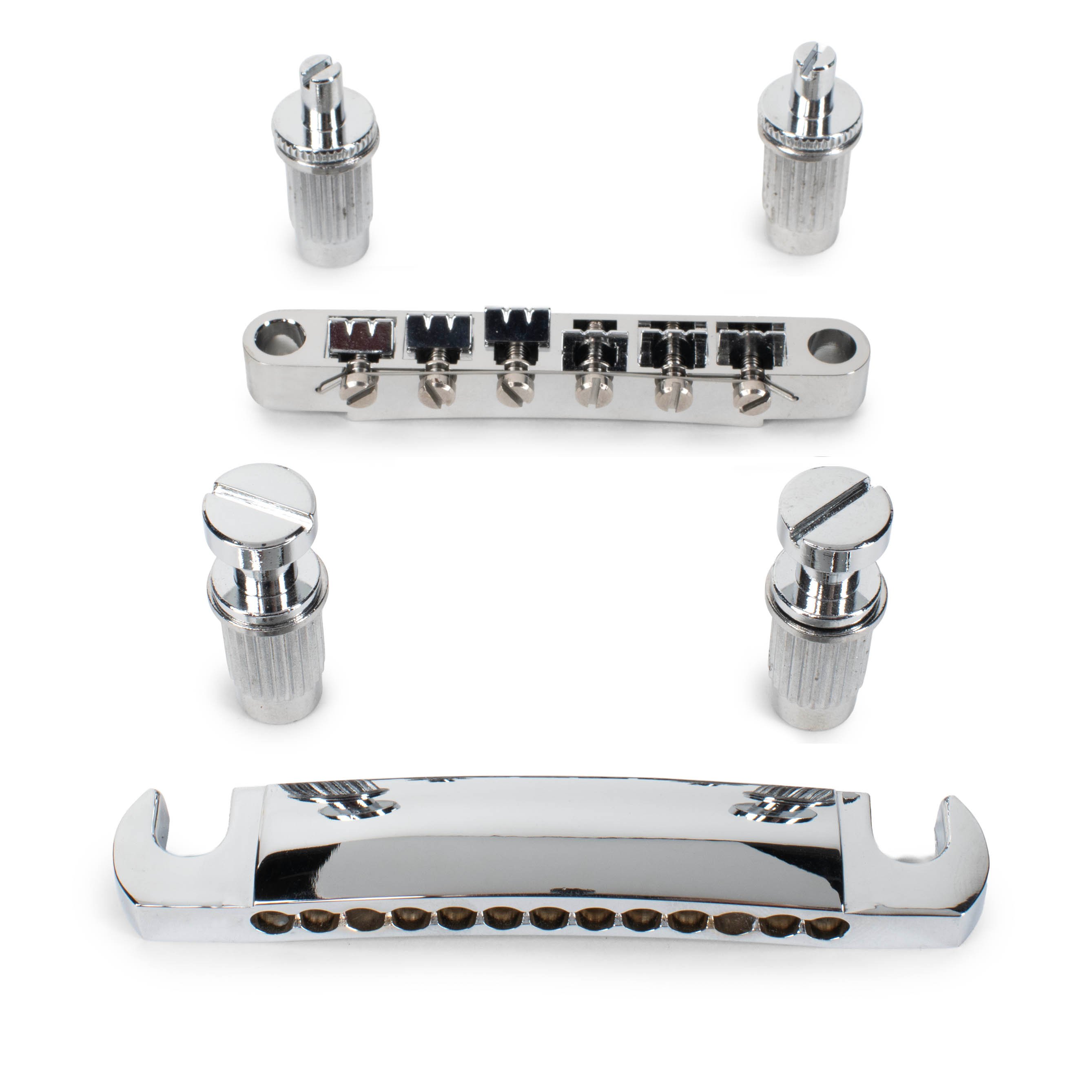 StewMac 12-String Tune-o-matic Bridge and Tailpiece