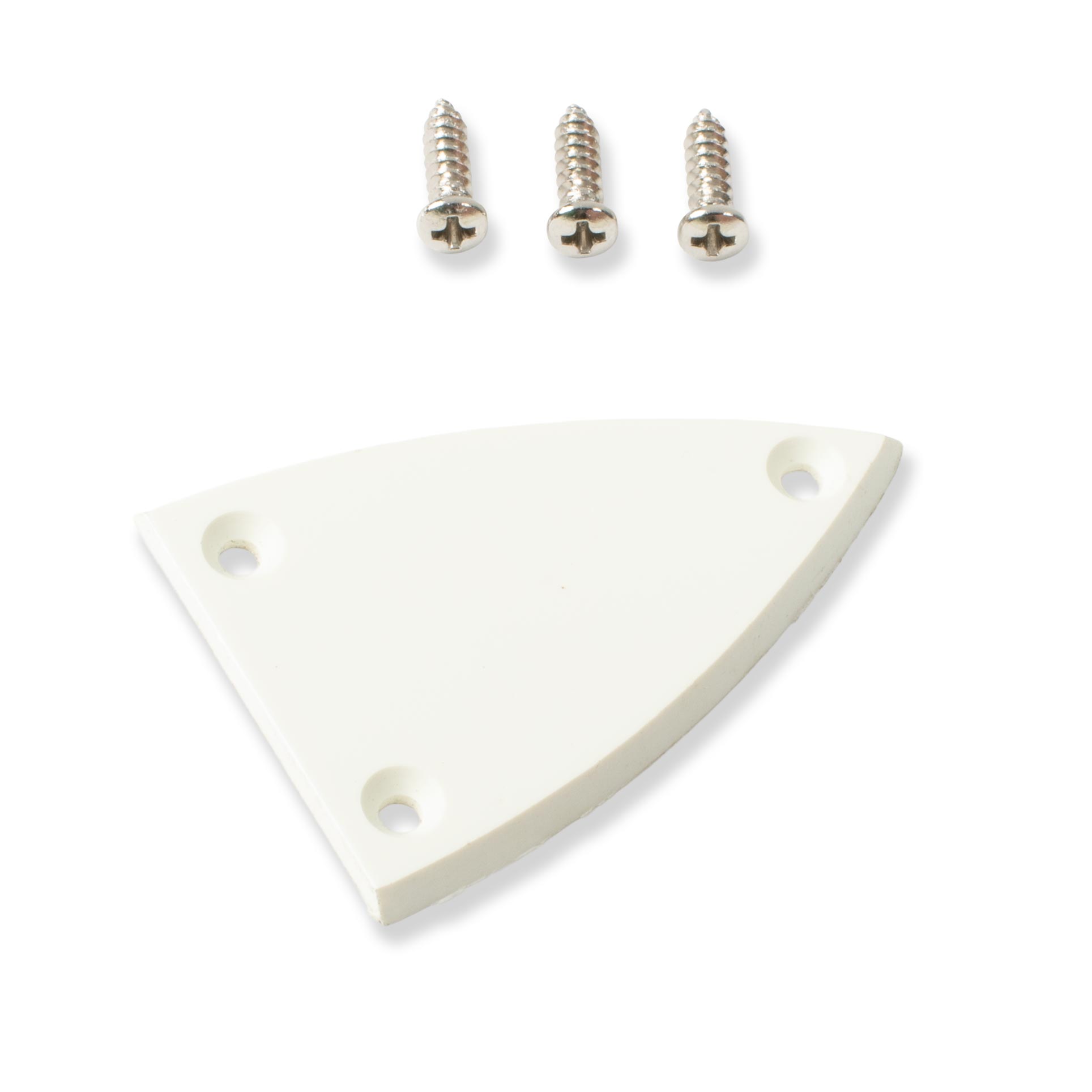 StewMac Large Spade Truss Rod Cover, Ivory