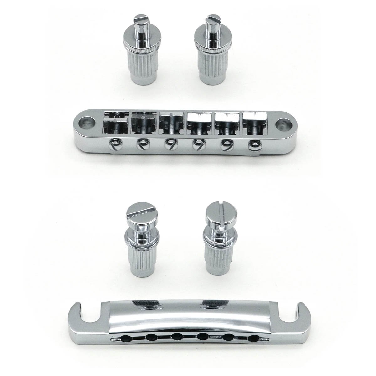 StewMac Tune-o-matic Bridge and Tailpiece