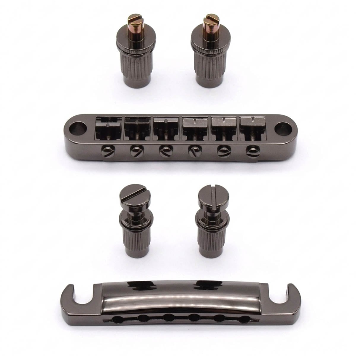 StewMac Tune-o-matic Bridge and Tailpiece - StewMac
