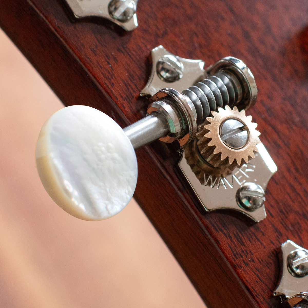 ギター Humpback Engineering Sparkling Gem LIMITED EDITION Waverly High Ratio Guitar Tuners with Pearl