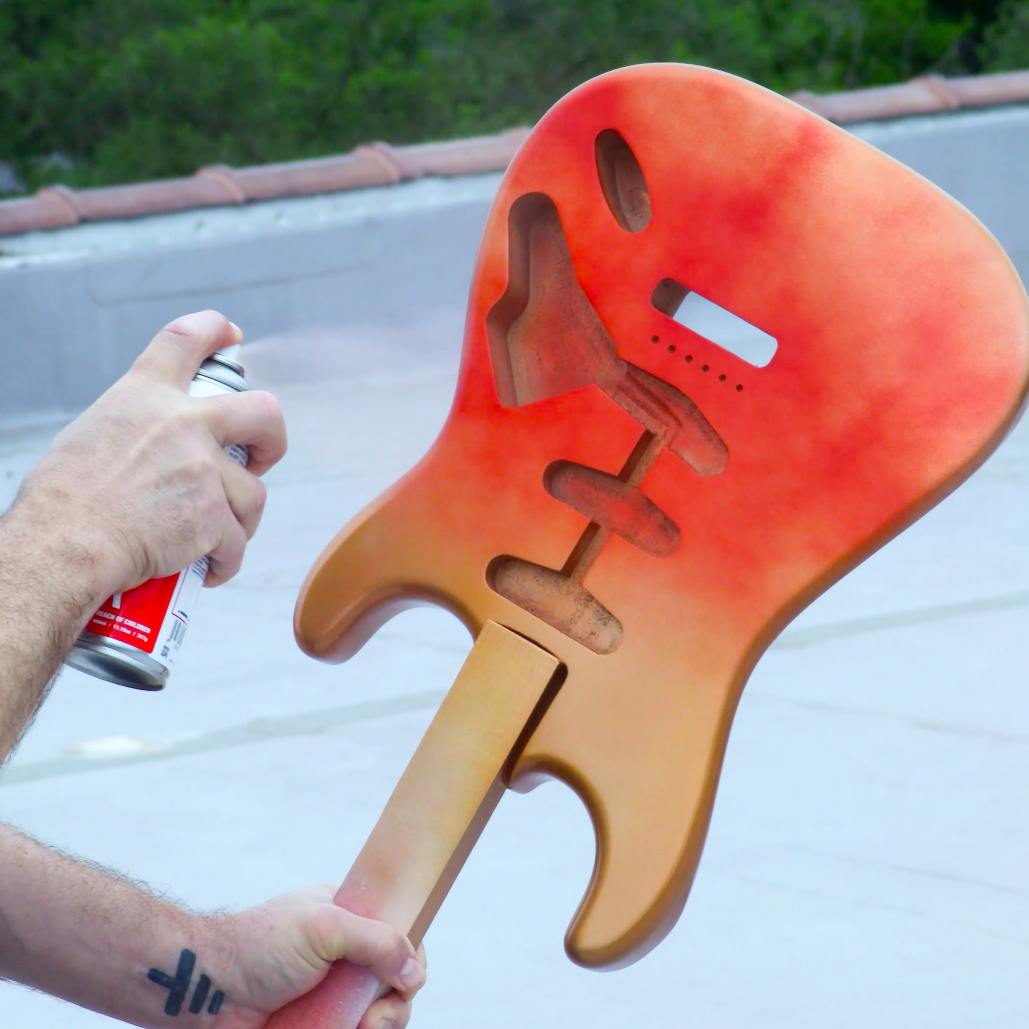 ColorTone Aerosol Finishing Set for Candy Apple Red