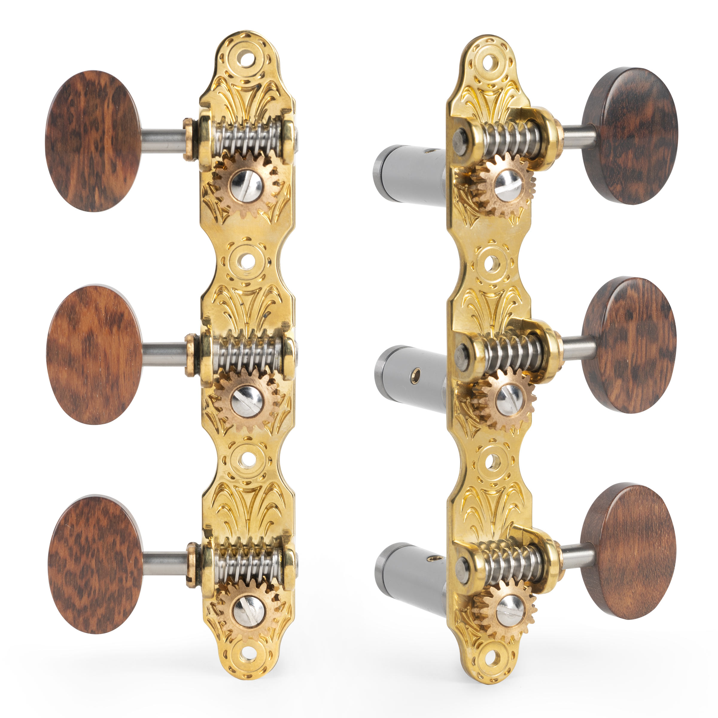 LIMITED EDITION Prototype Sloane Classical Tuners with Aluminum Rollers, Deco Baseplate, Snake Knobs