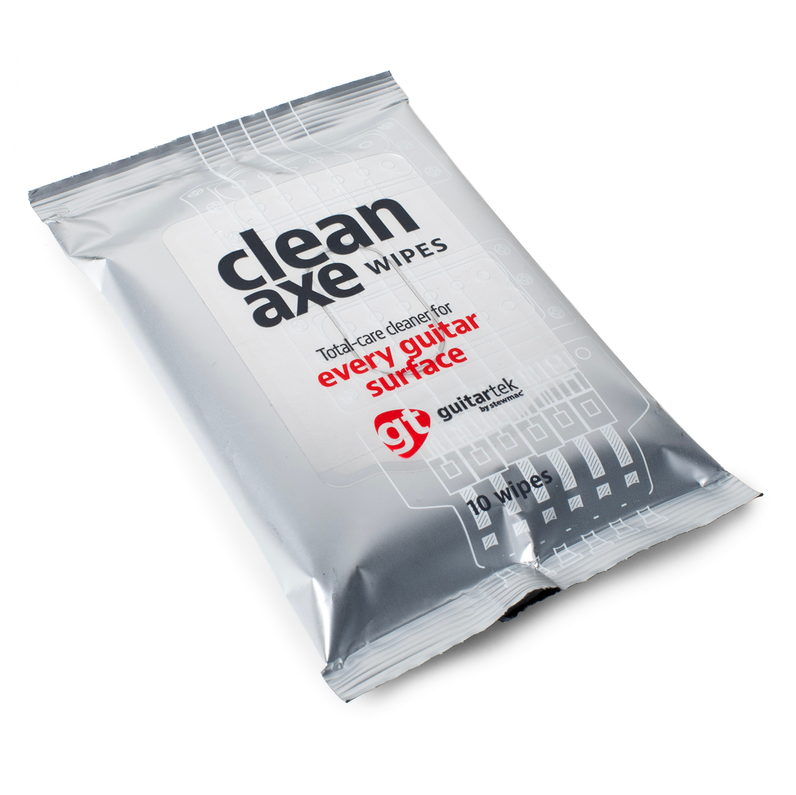 GuitarTek Clean Axe Wipes, 10-pack
